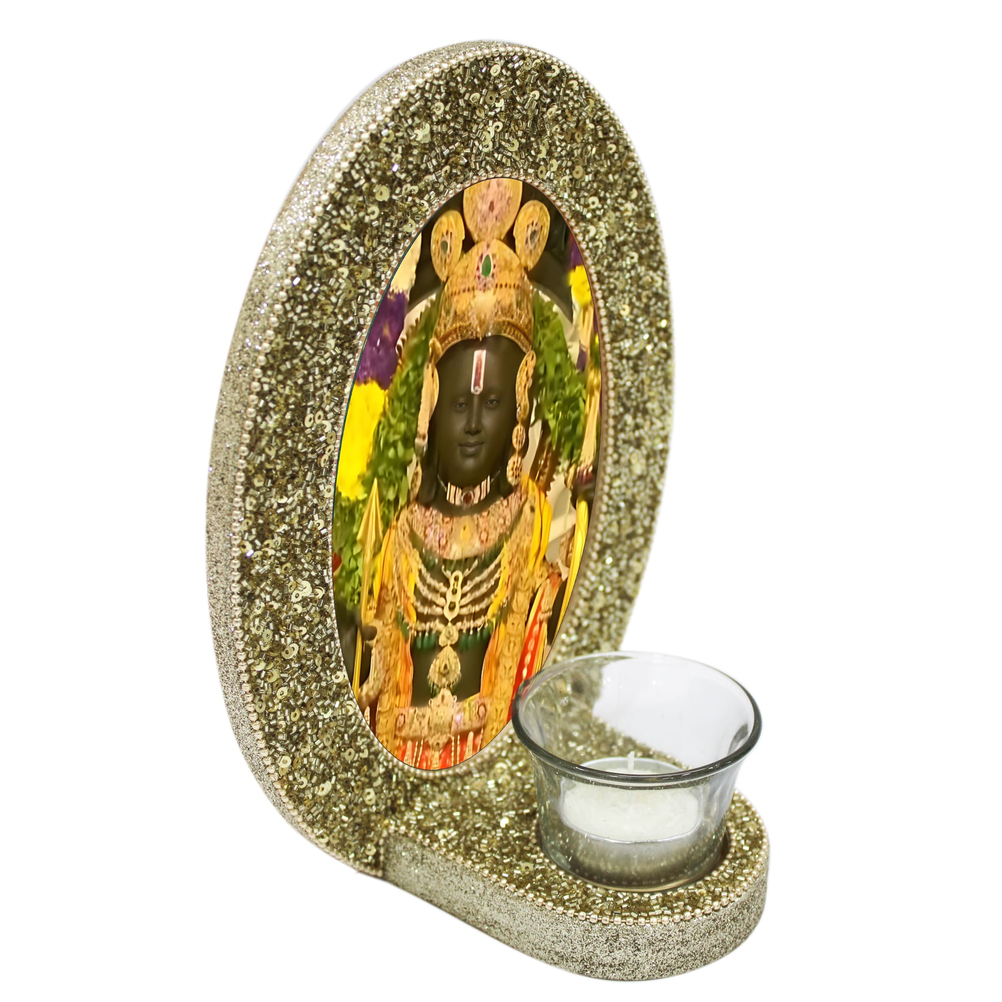 Lord Ram Picture Frame with Tealight for Blessings