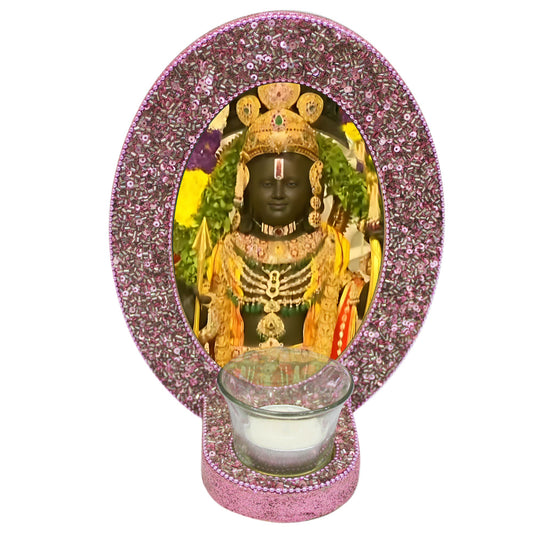 Lord Ram Picture Frame with Tealight for Blessings - TH-4655