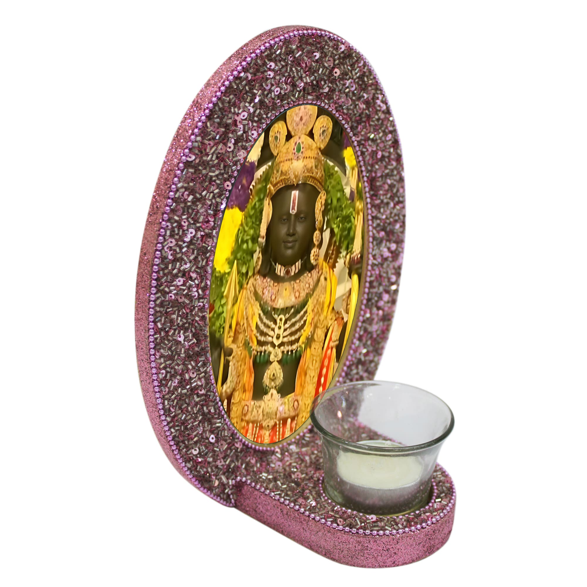 Lord Ram Picture Frame with Tealight for Blessings - TH-4655
