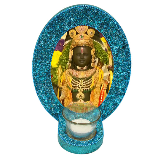 Lord Ram Picture Frame with Tealight for Blessings - TH-4656