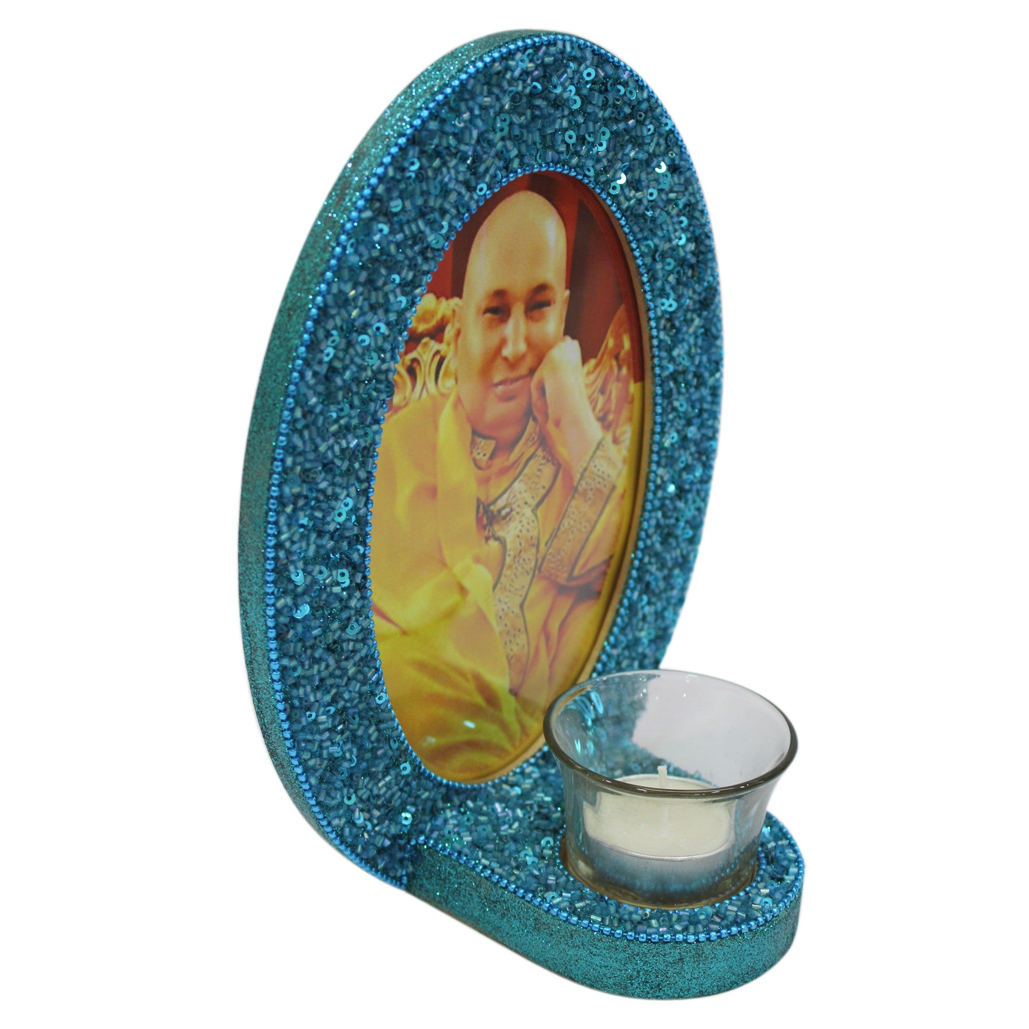 Decorative Guruji Blessings Photo Frame (5x7 Inches) - TH-154 