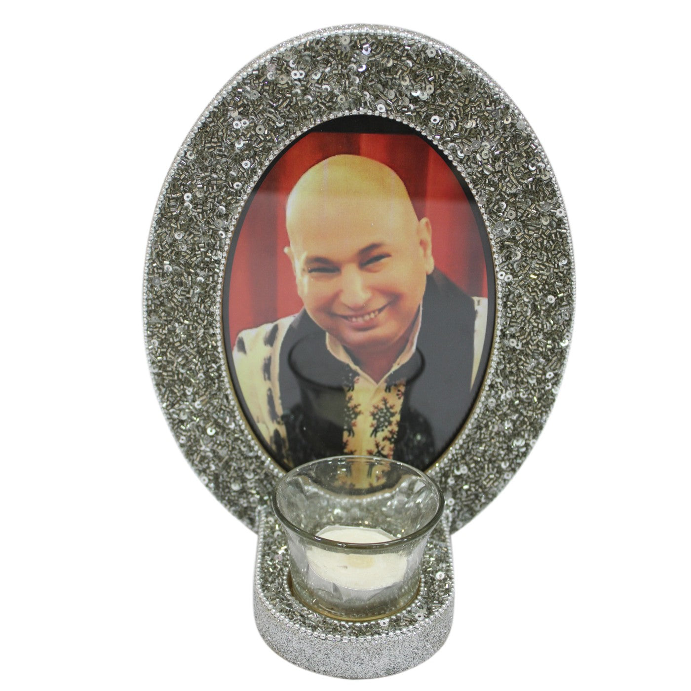 Decorative Guruji Blessings Photo Frame (5x7 Inches)-TH-155