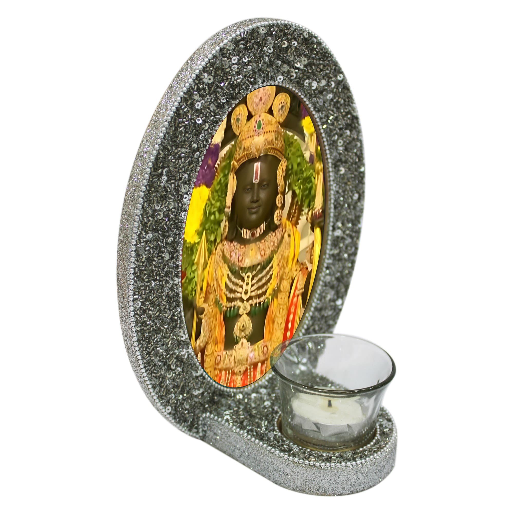 Lord Ram Picture Frame with Tealight for Blessings