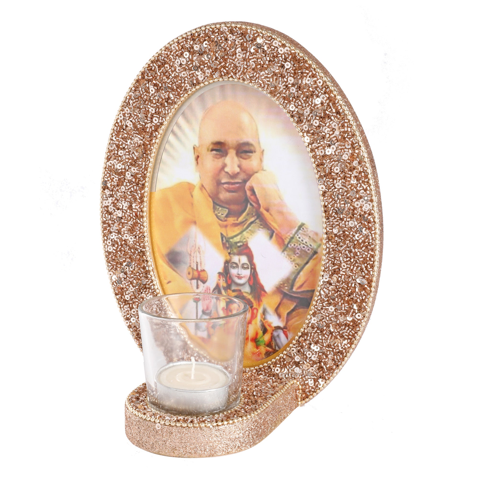 Decorative Guruji Blessings Photo Frame (5x7 Inches)