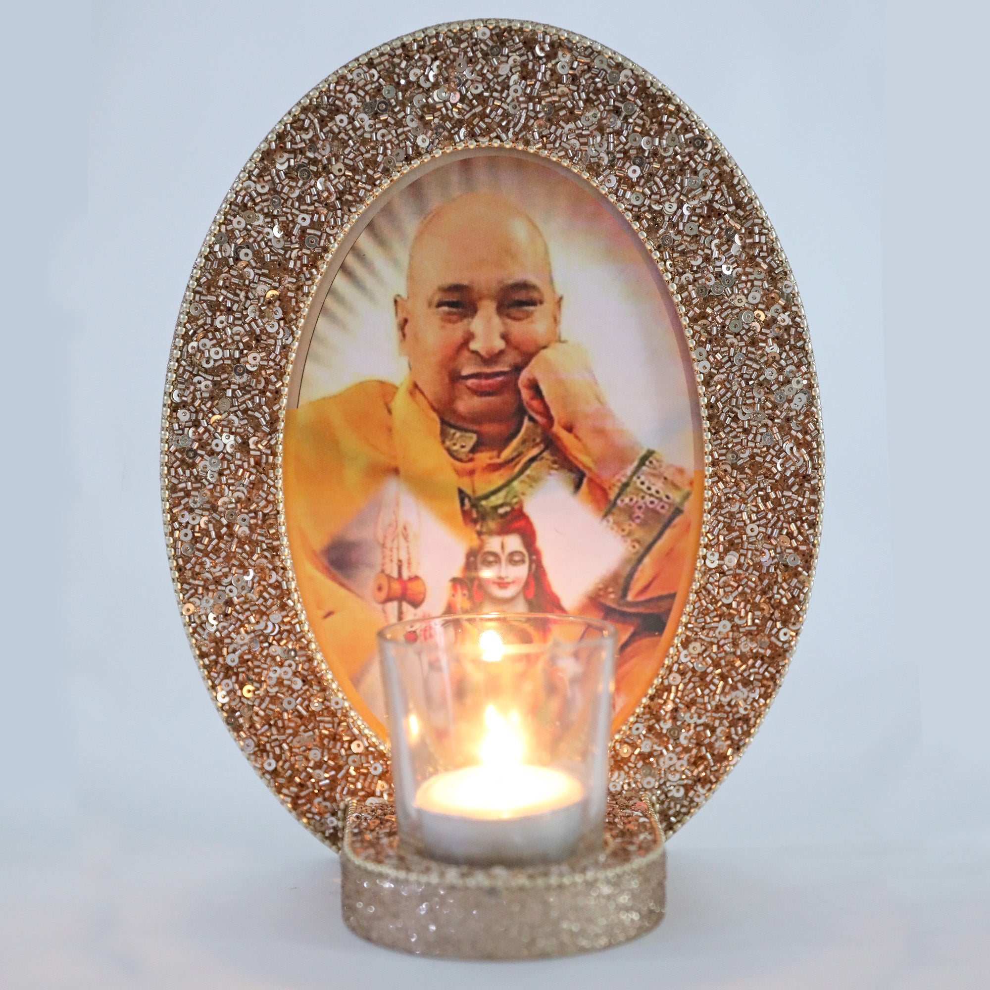 Decorative Guruji Blessings Photo Frame (5x7 Inches)