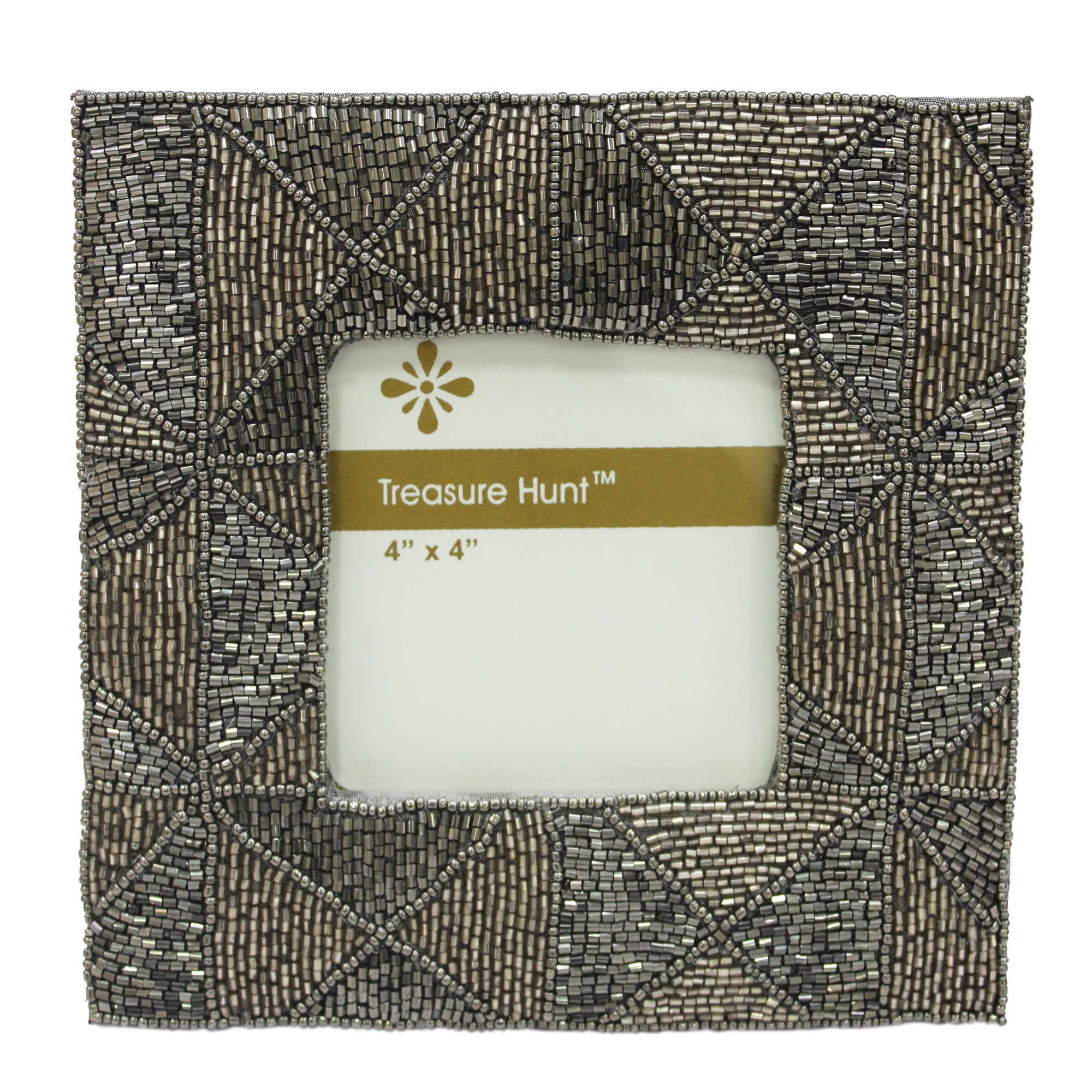 Beaded Decorative 4X4 Photo Frame