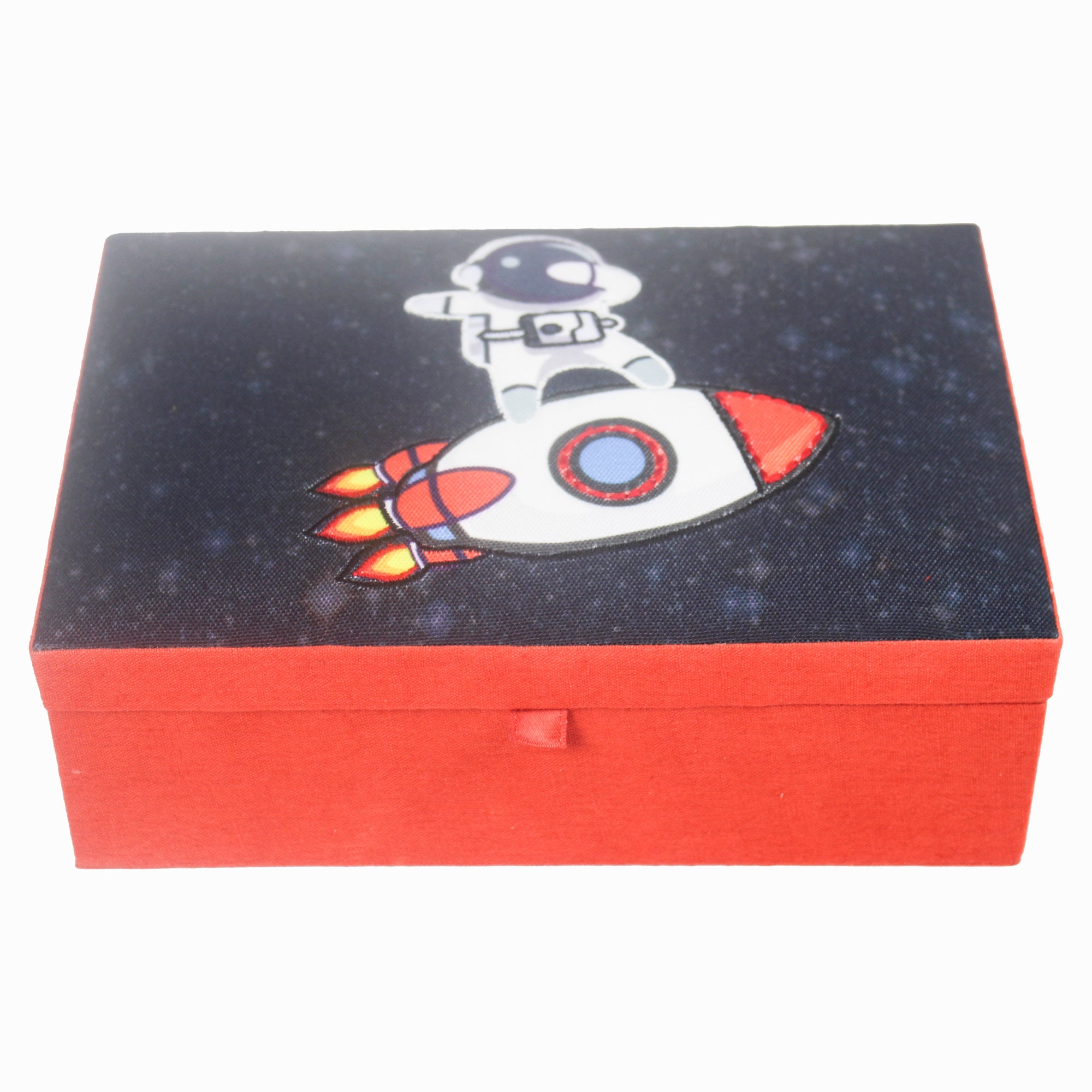 Astronaut Design Storage Box for Kids (Size-9x6x3 Inch)