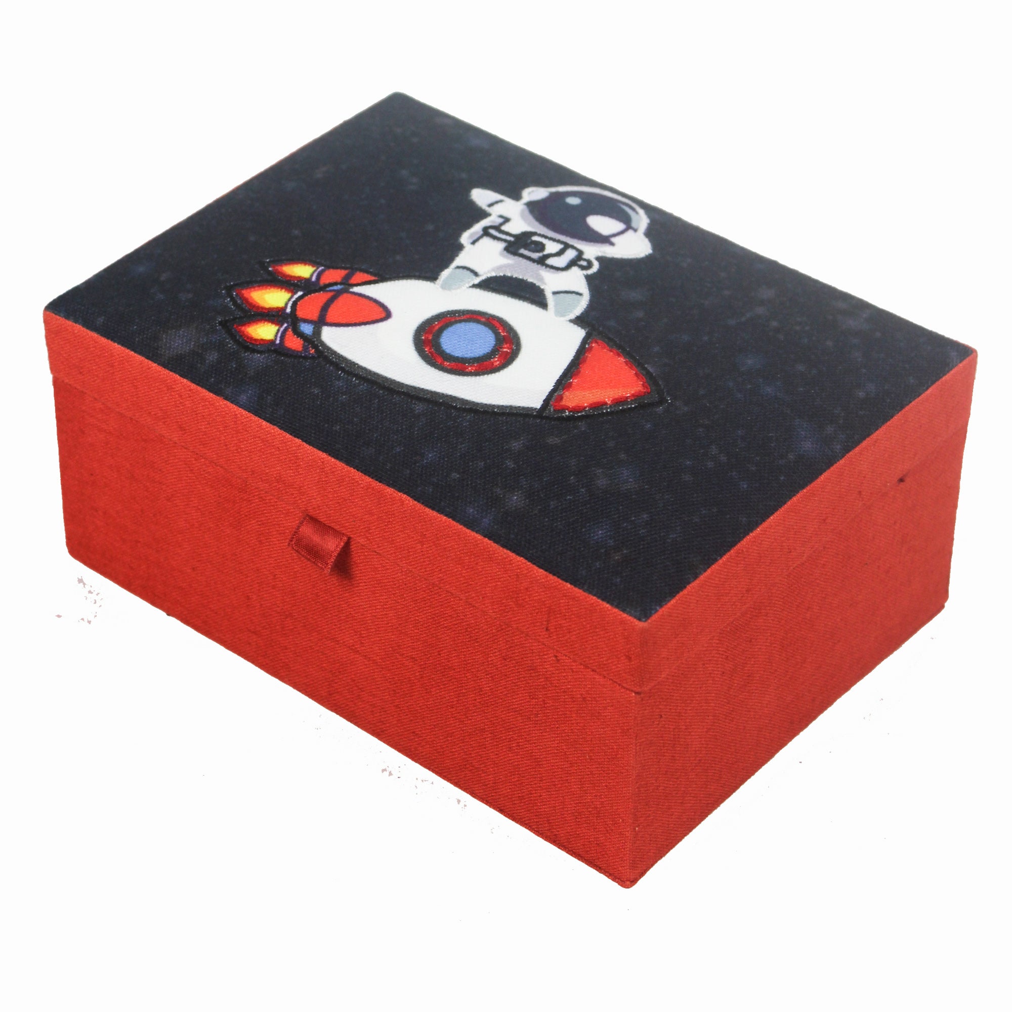 Astronaut Design Storage Box for Kids (Size-5x7x3 Inch)