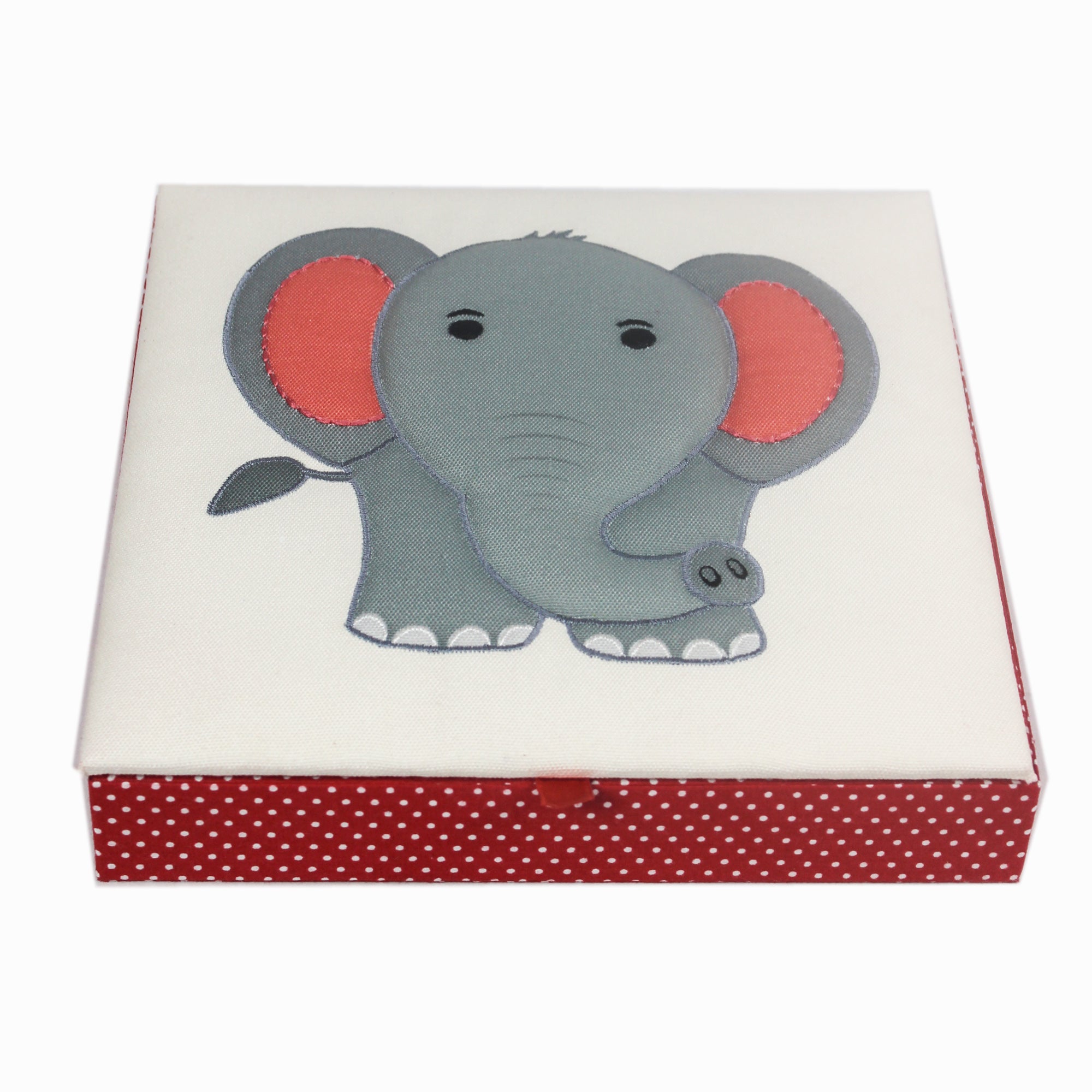 Elephant Design Magazine Holder & Stationery Organizer (Set of 2)