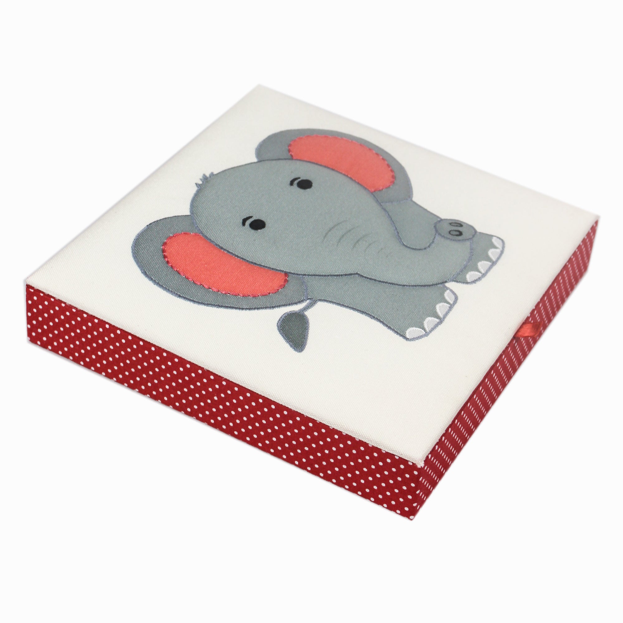 Elephant Design Magazine Holder & Stationery Organizer (Set of 2)