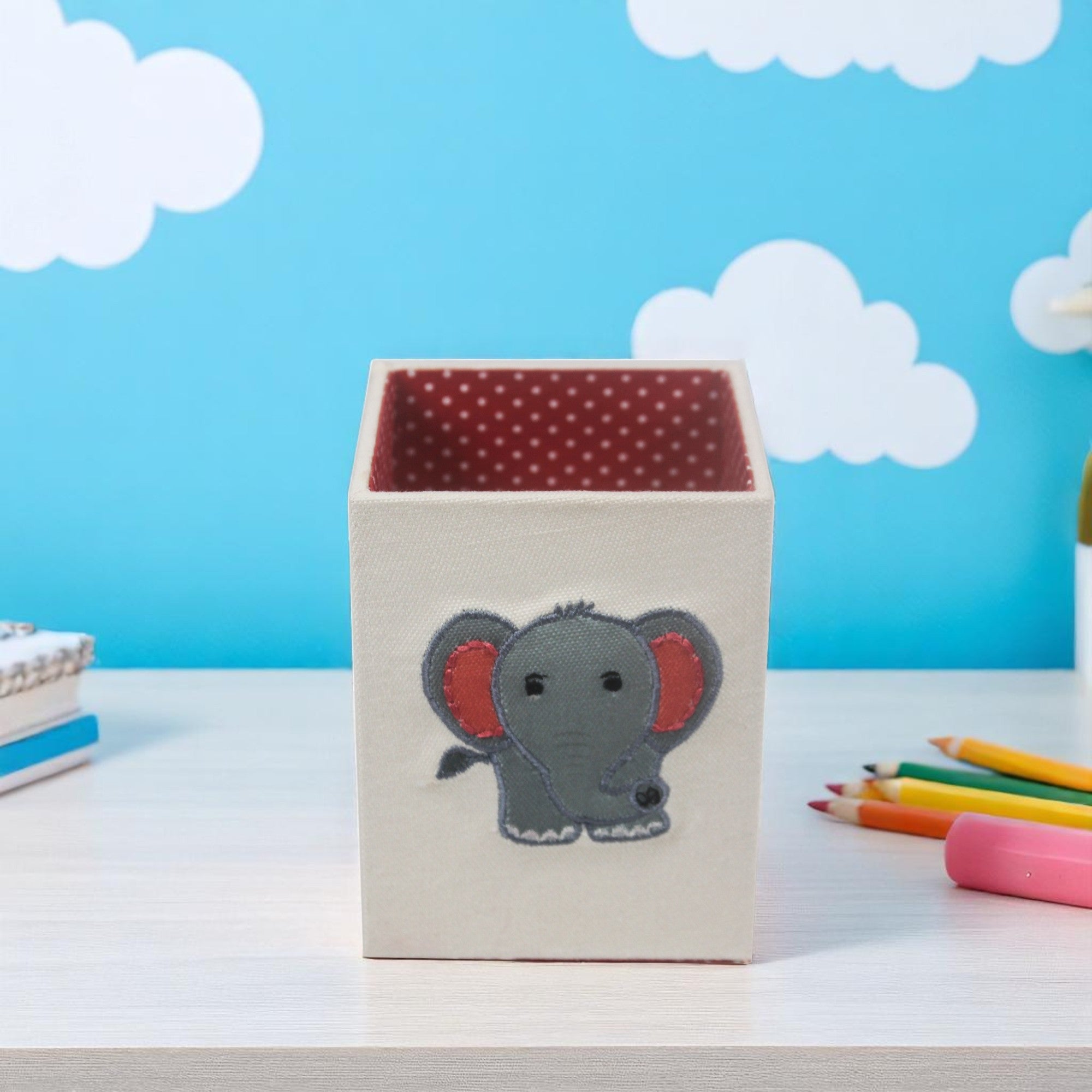 Elephant Design Pen Holder for Kids