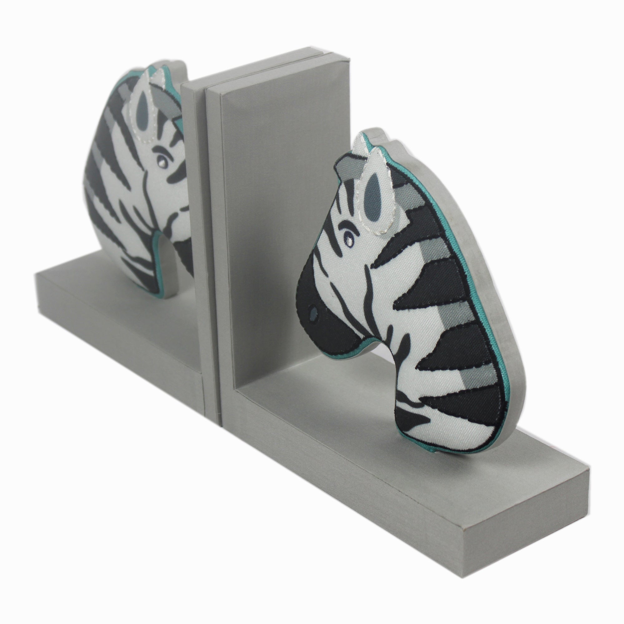 Zebra Design Bookends (Set of 2 Pieces)