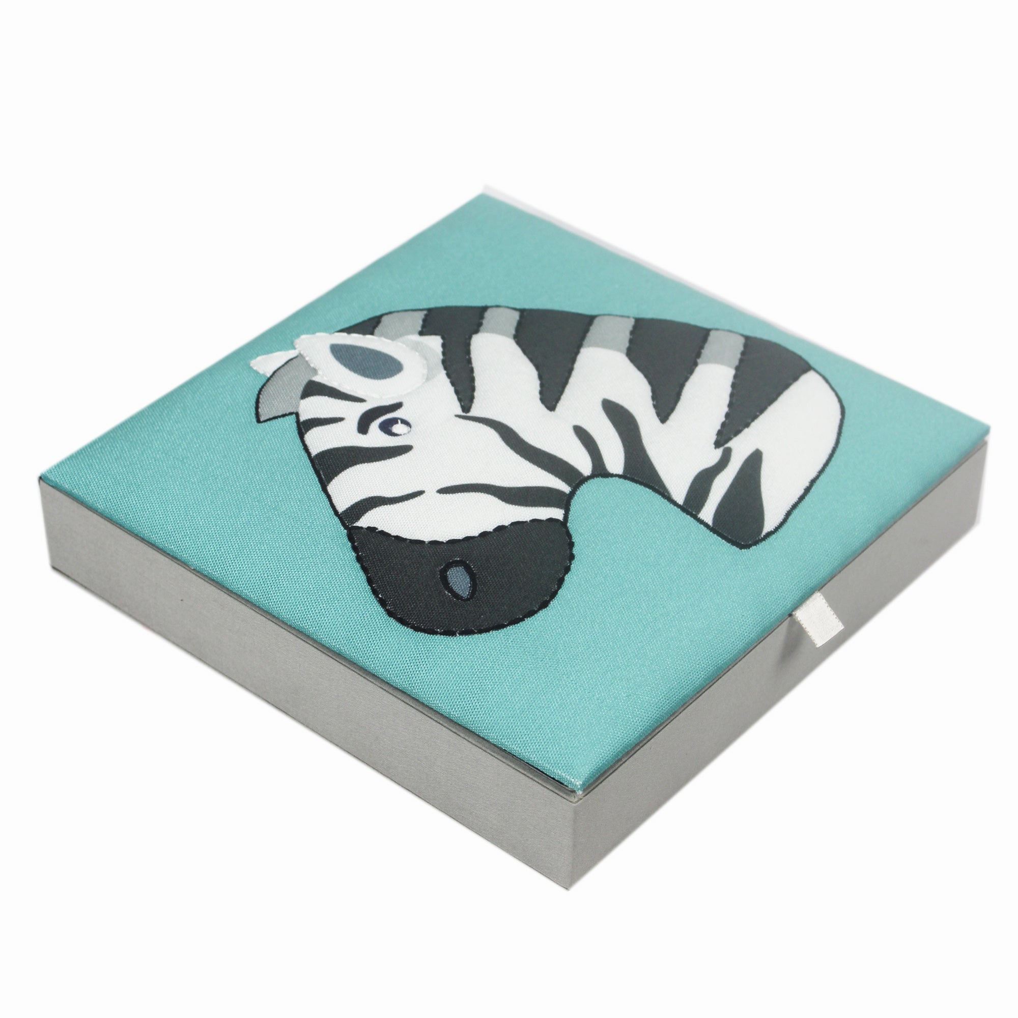Zebra Design Magazine Holder & Stationery Organizer (Set of 2)