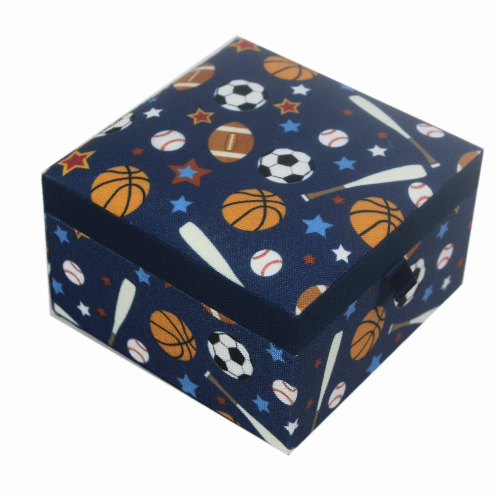 Football Print Design Storage Box for Kids