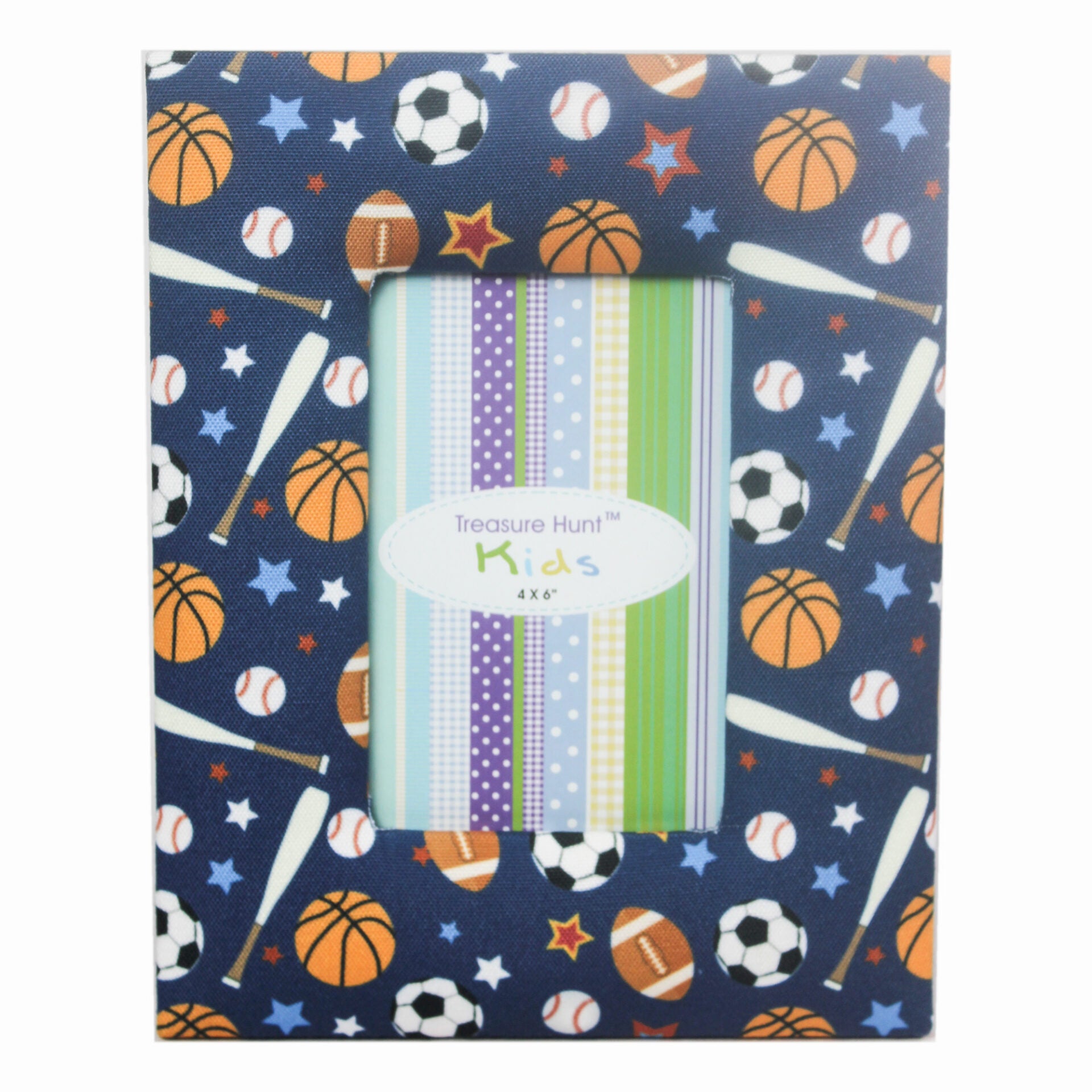 Multicolored Sports Design Photo-Frame for Kids