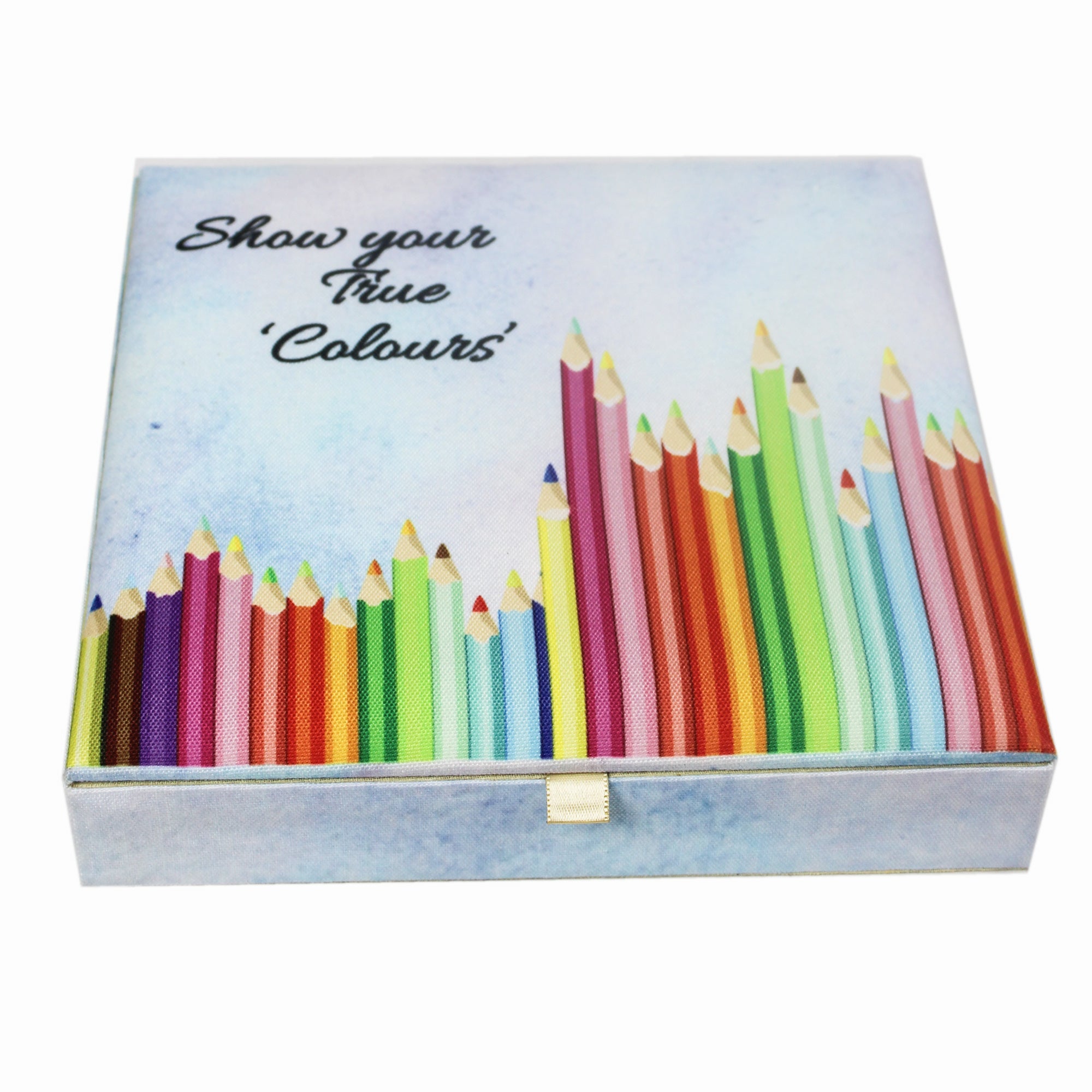 Rainbow Design Magazine Holder & Stationery Organizer (Set of 2)