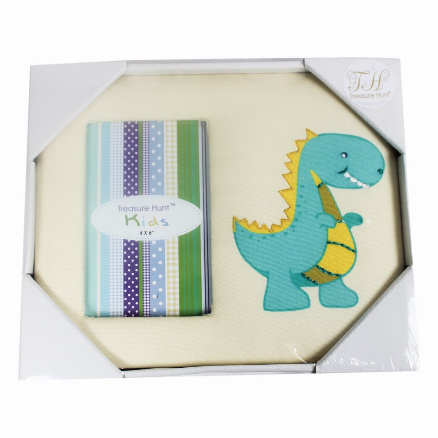 Embroidered Baby Dinosaur Picture Frame