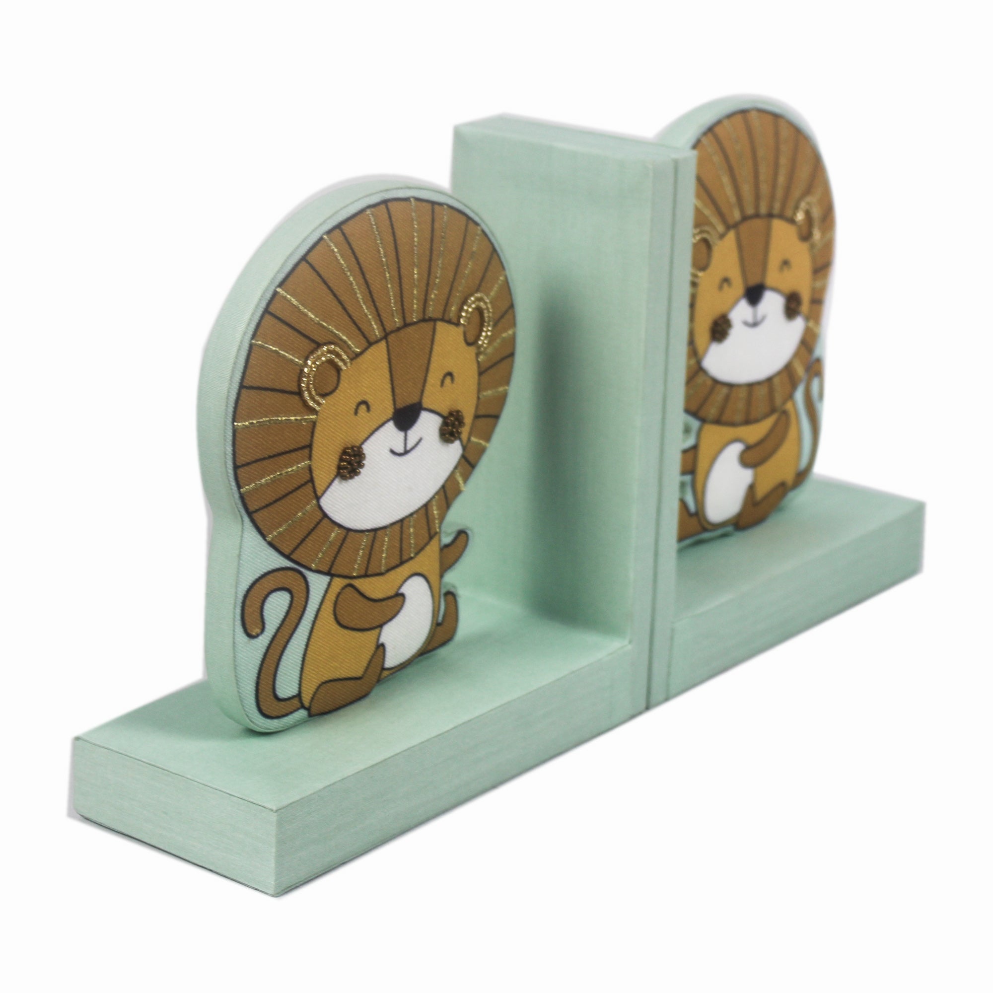 Lion Design Bookends (Set of 2 Pieces)