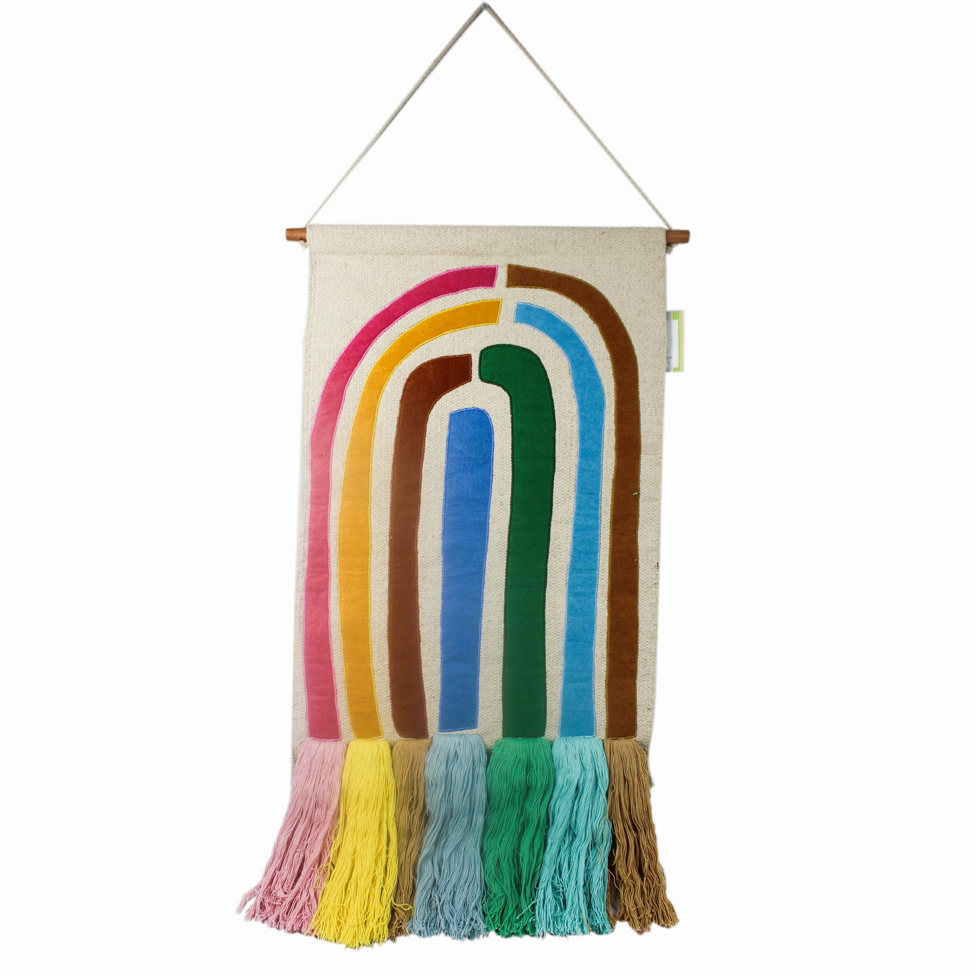 Rainbow Fabric Kids Wall Decor
