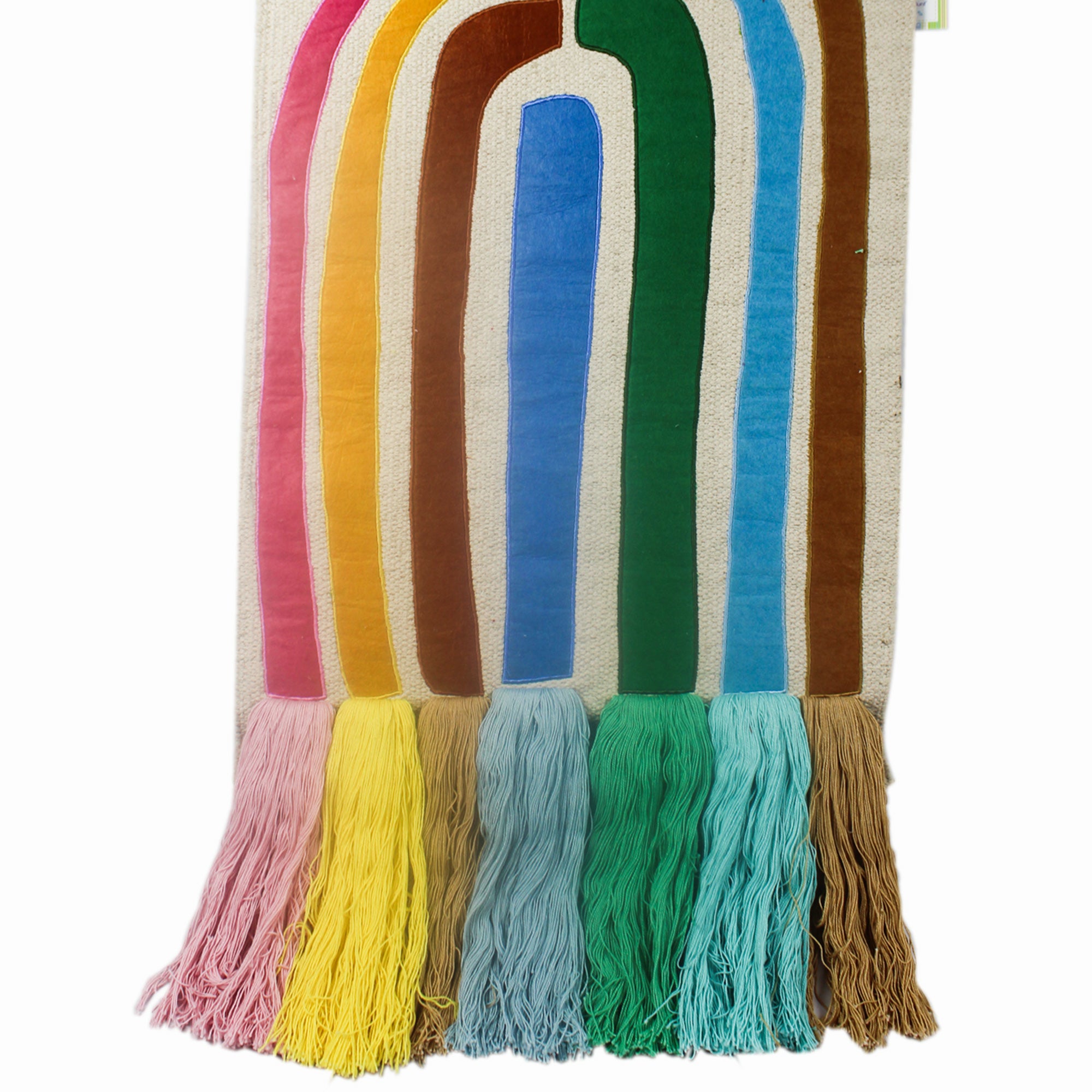 Rainbow Fabric Kids Wall Decor