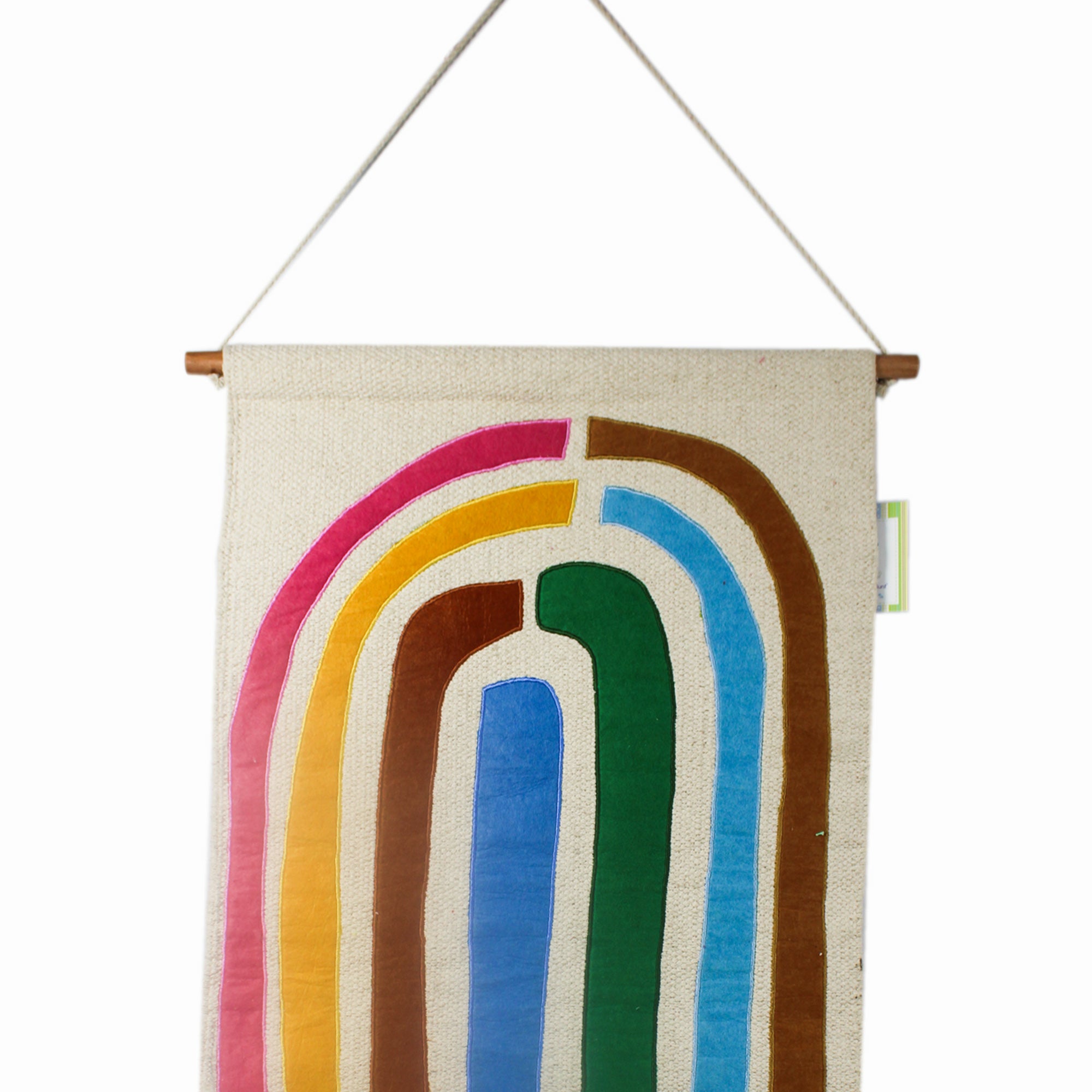 Rainbow Fabric Kids Wall Decor