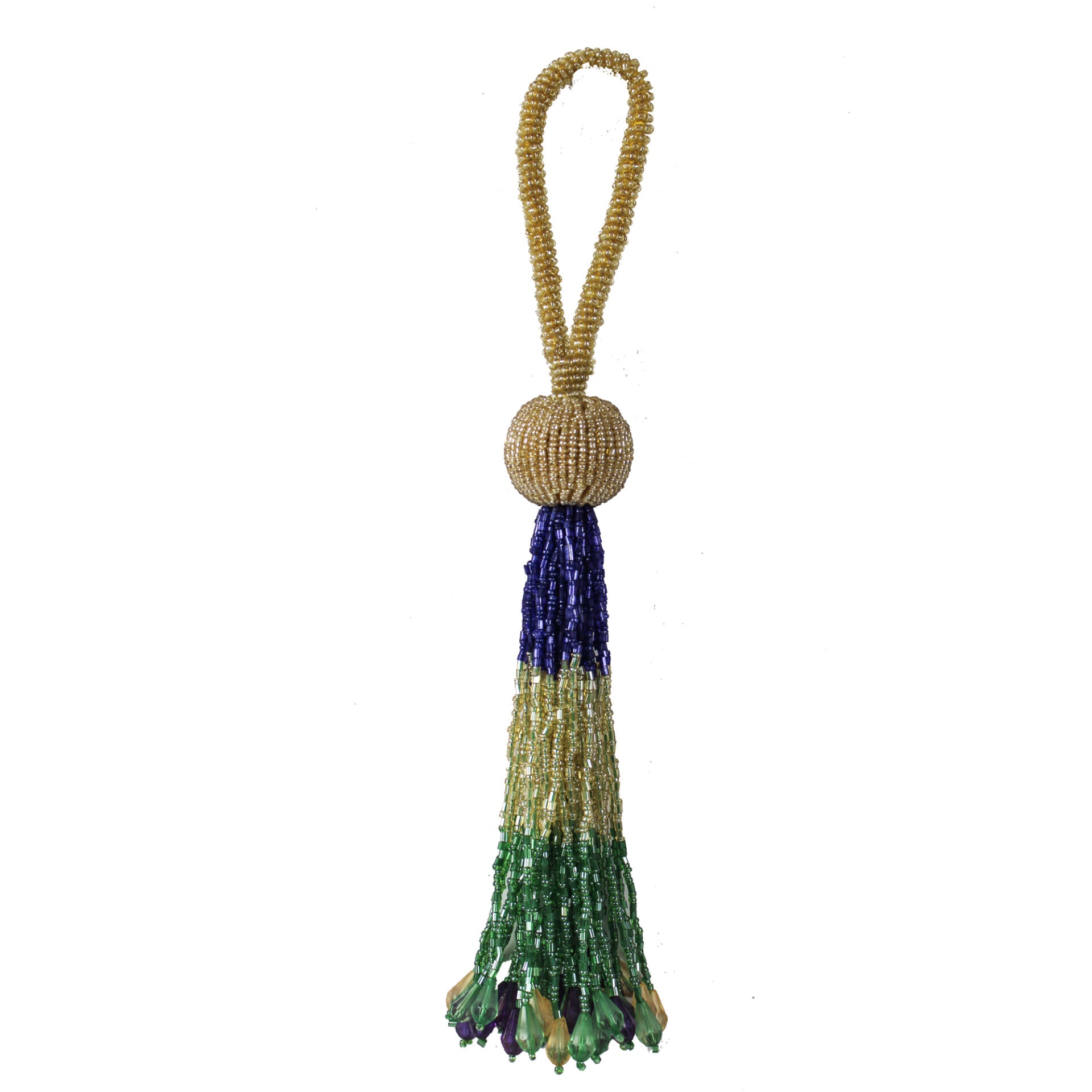 Set of 6 Tassels for Christmas Tree Decoration