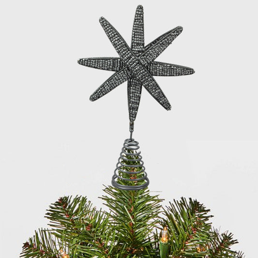 Silver Colored Tree Topper