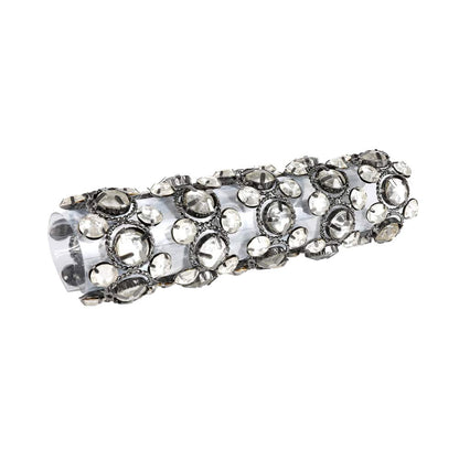 Silver Jewelled Napkin Rings (Set of 4)