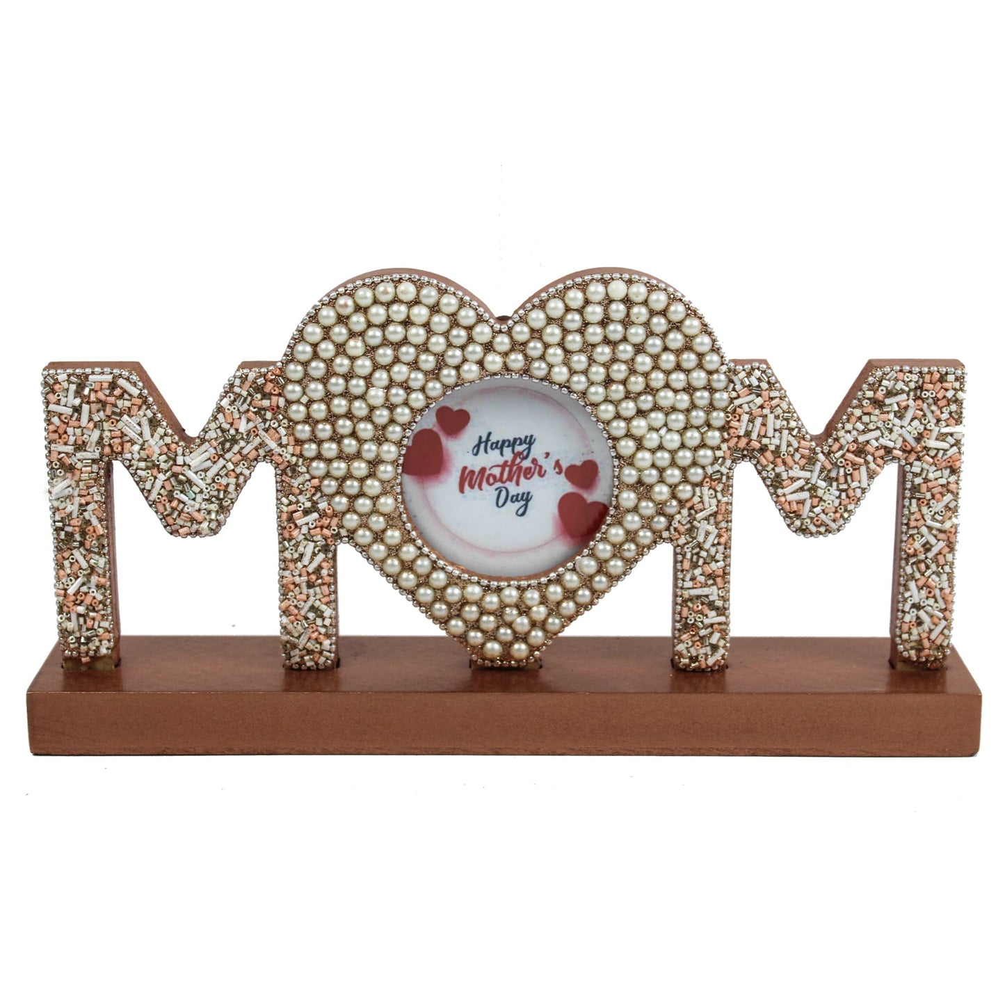 Beaded Photo / Picture Frame for Mother-s Day-3354