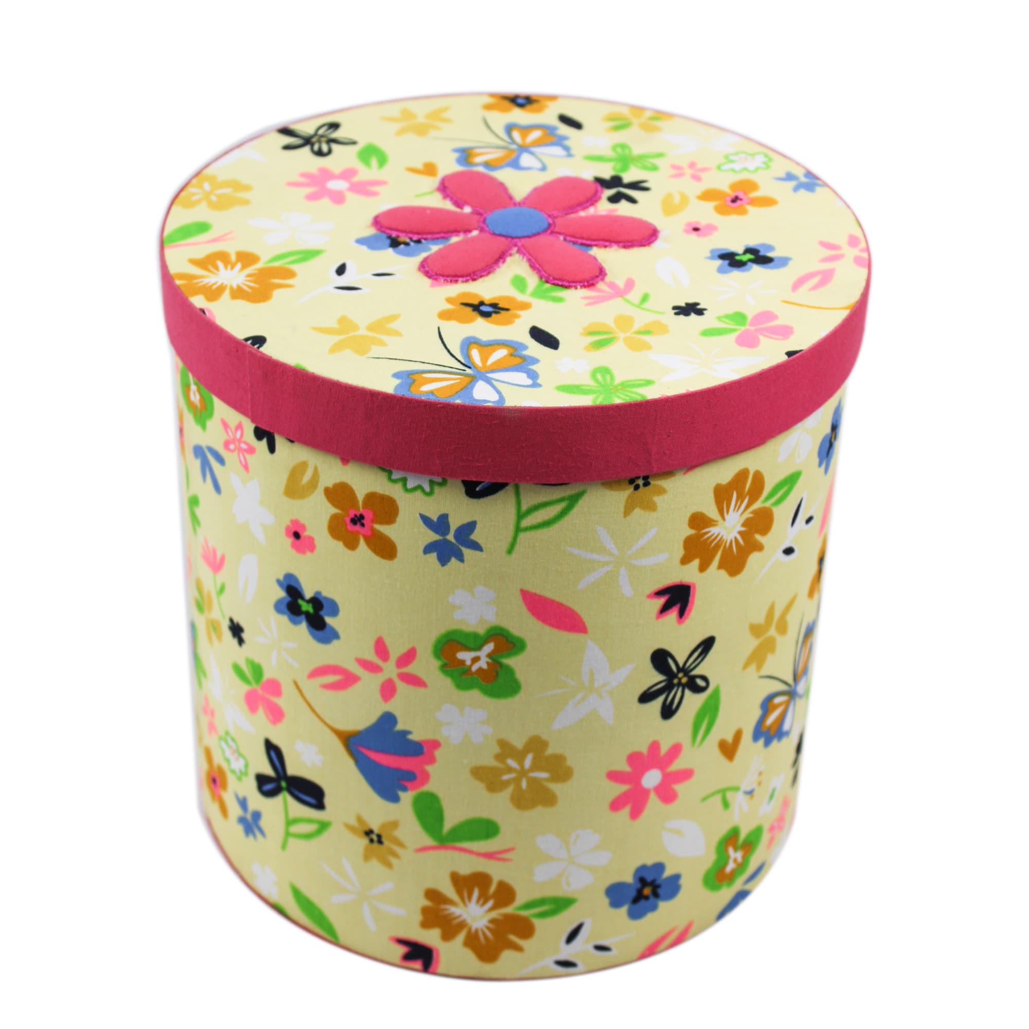 Floral Design Storage Basket