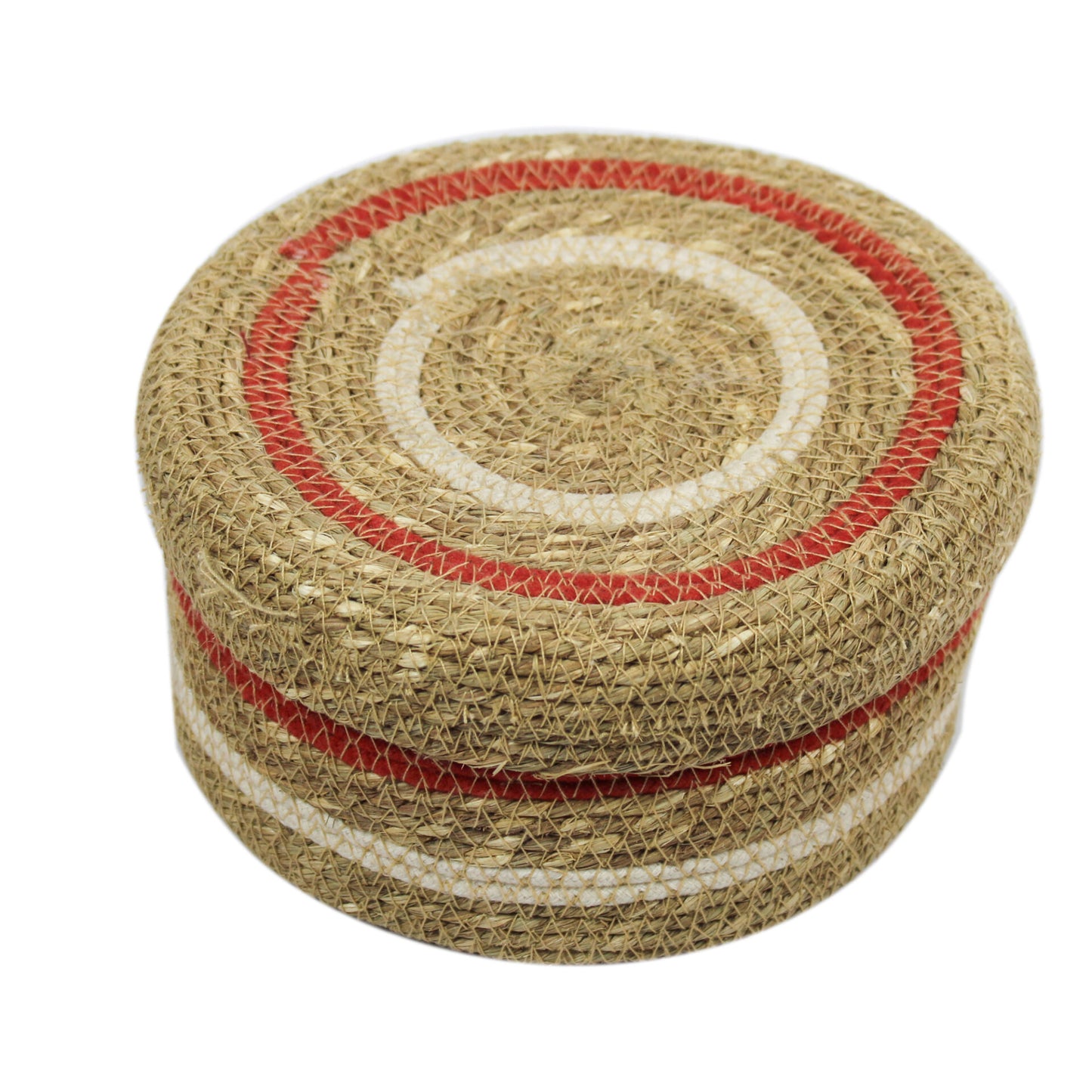 Multipurpose Sea Grass Basket with Lid