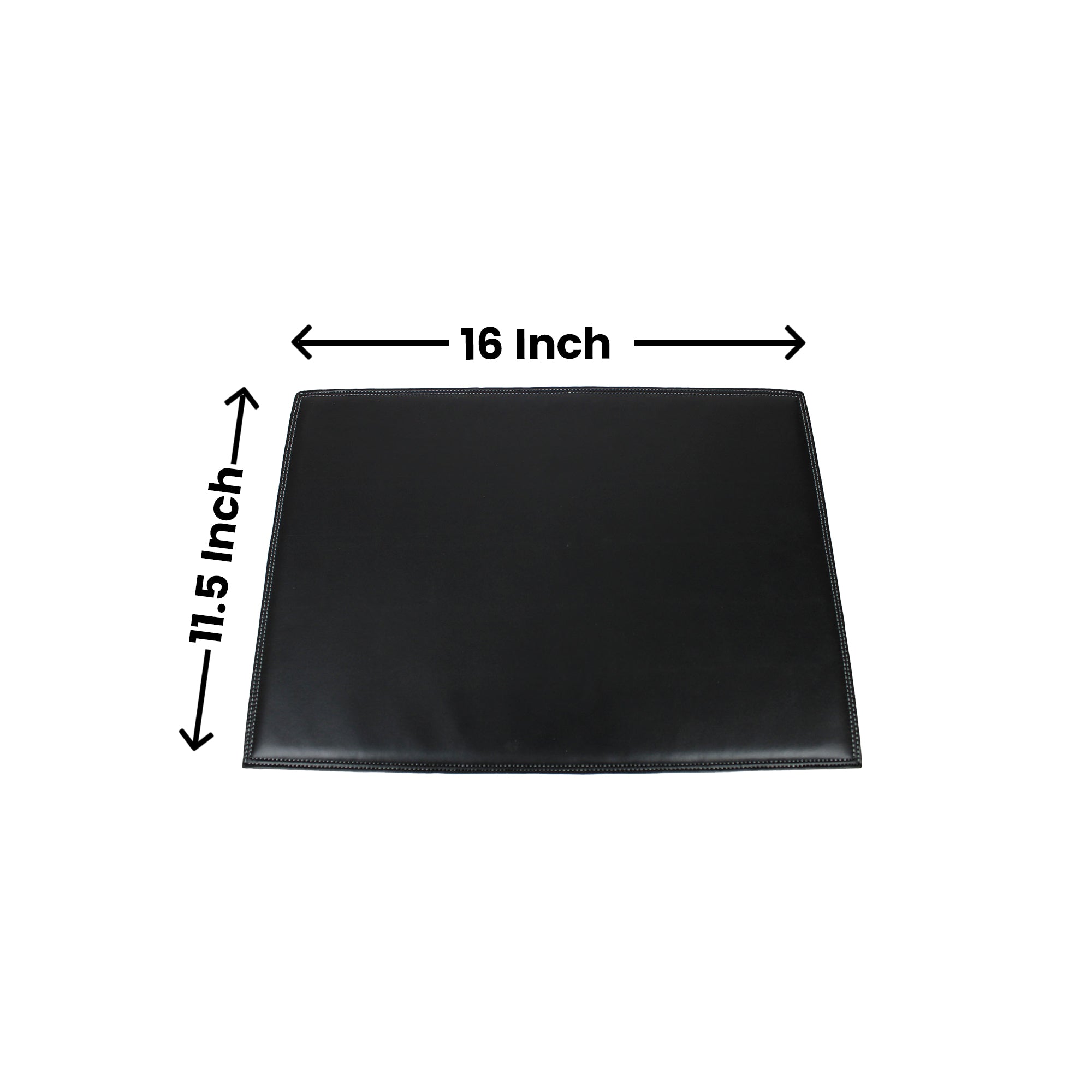 Grey Leatherite Placemats Set of Two