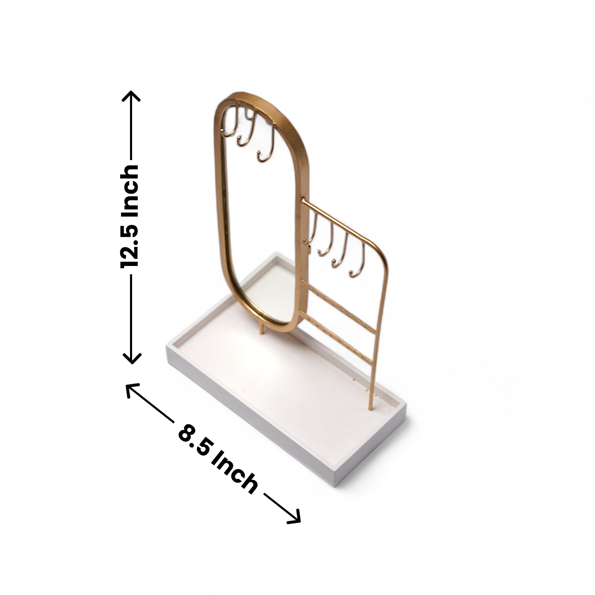 Golden Jewellery Stand