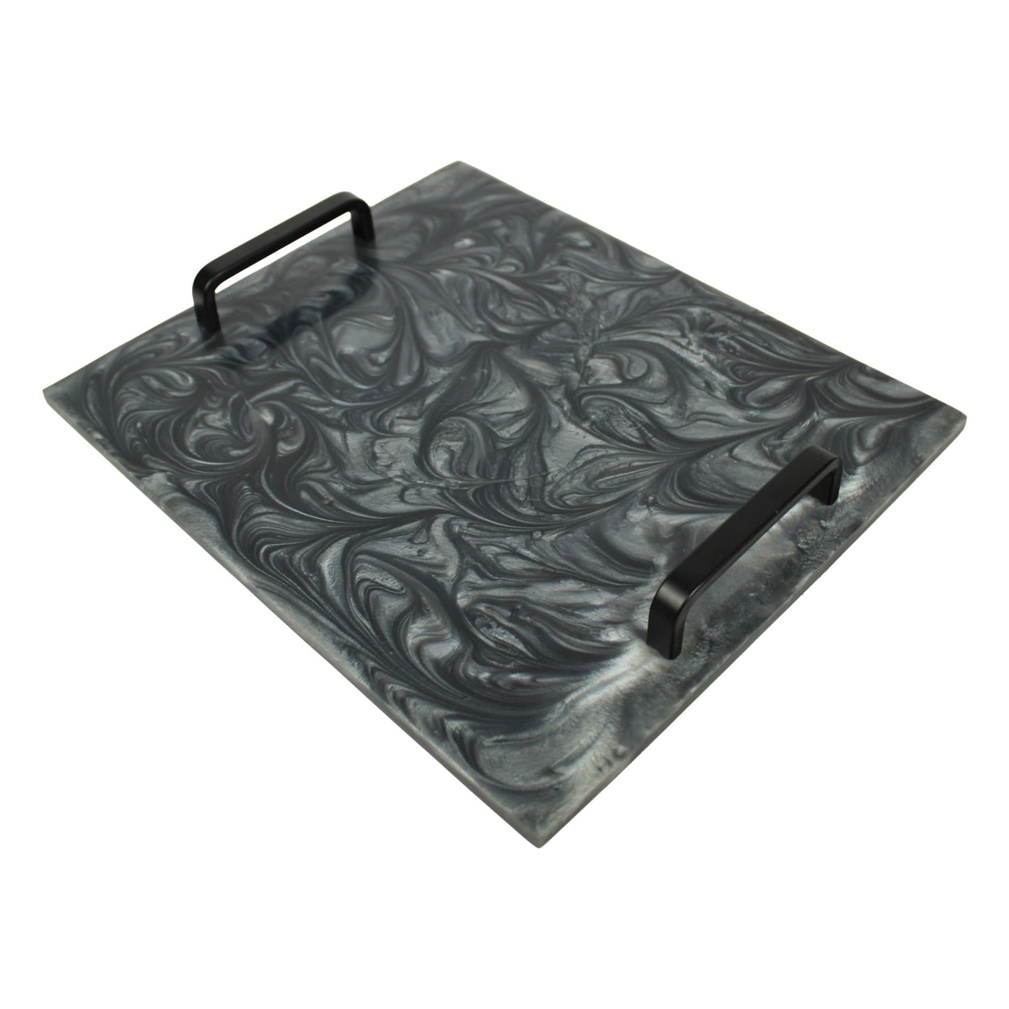 Black Resin Utility Tray