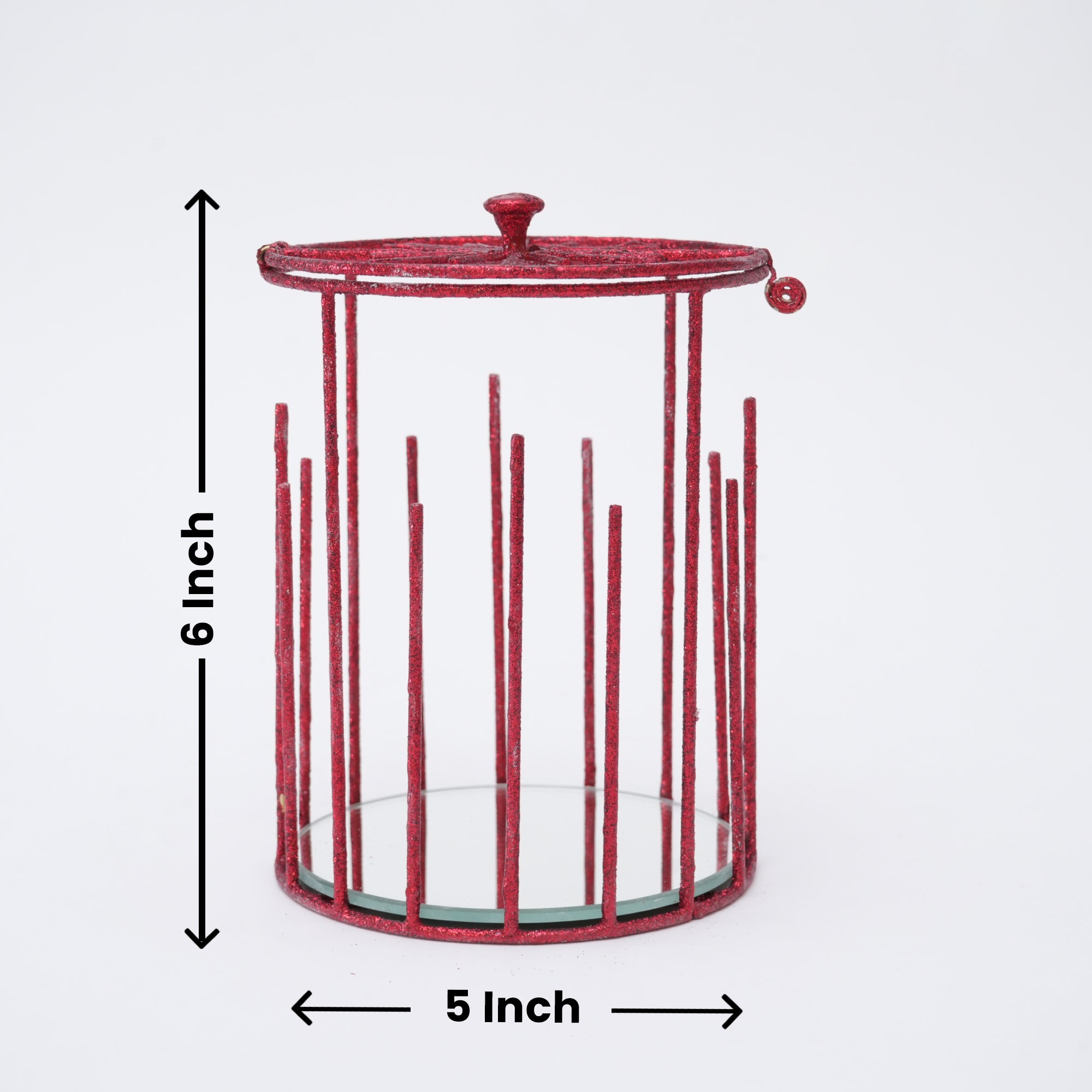 Red Makeup Organizer (Large, Tumbler)