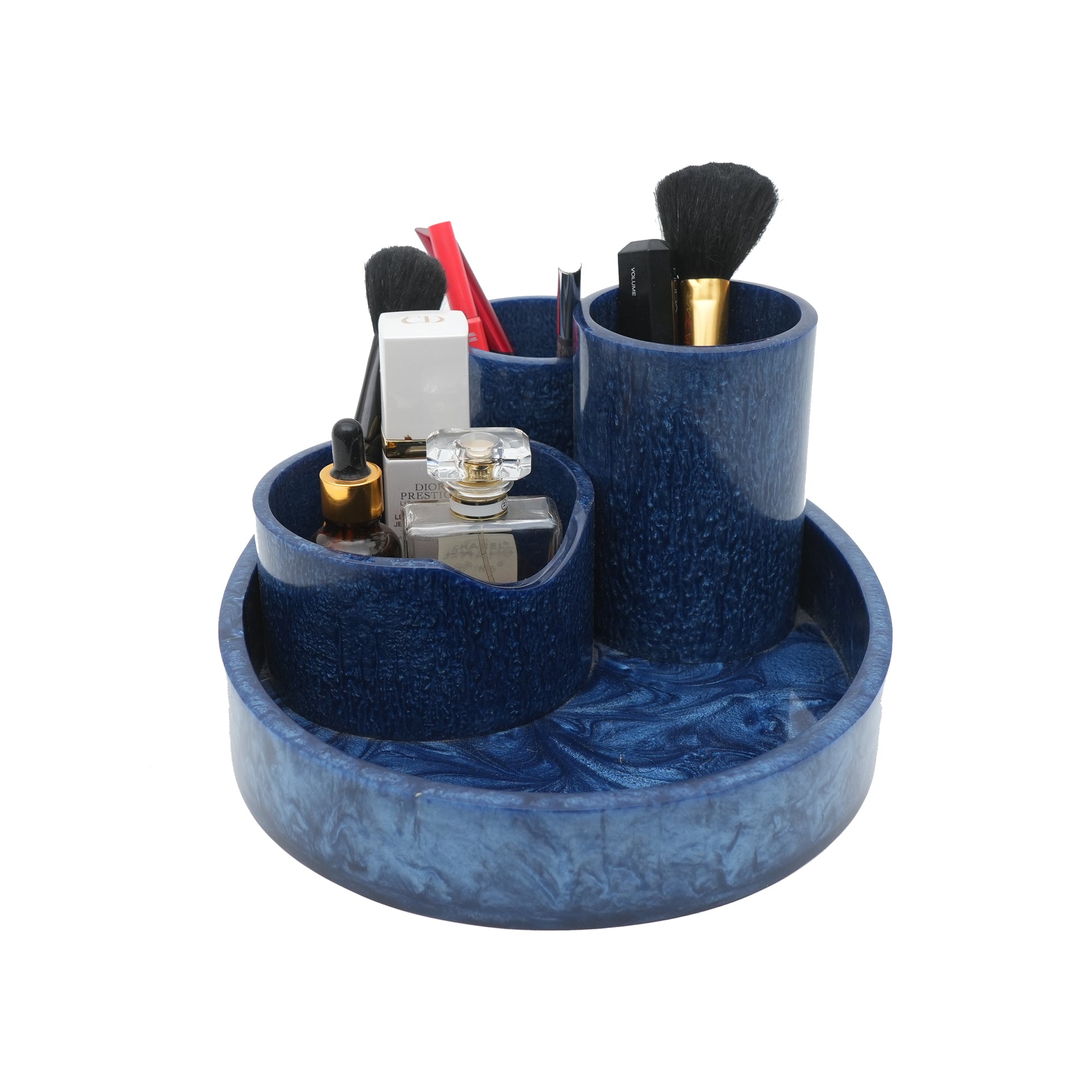 Handcrafted Resin Makeup Holder