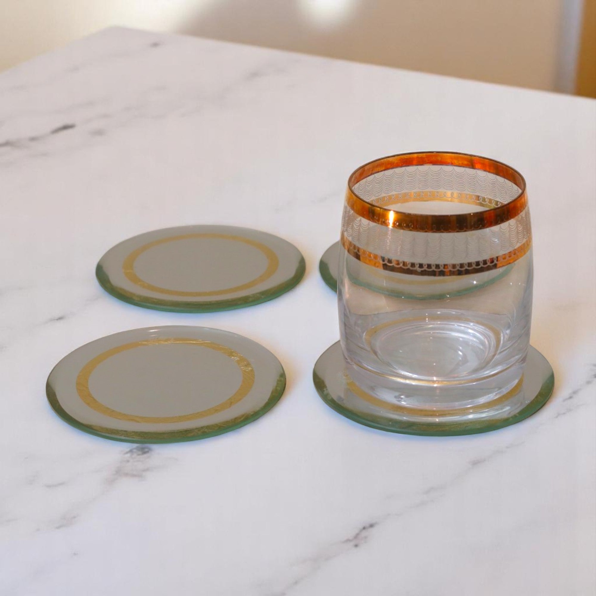 Foiling Coasters Set of Four