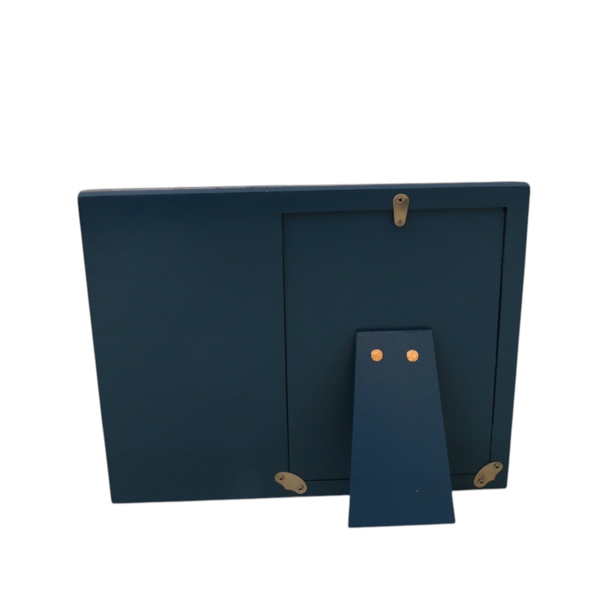 Premium Blue Glass Photo Frame with Pickle Ball