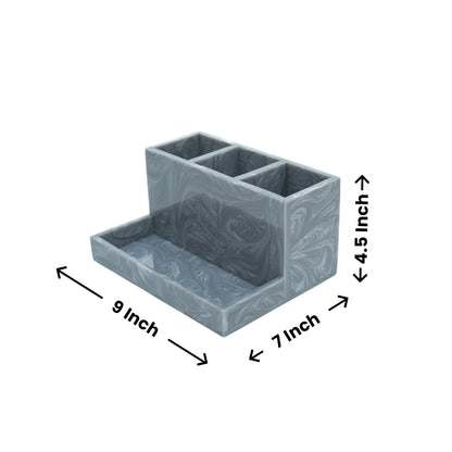 Sophisticated Resin Look Makeup Organizer