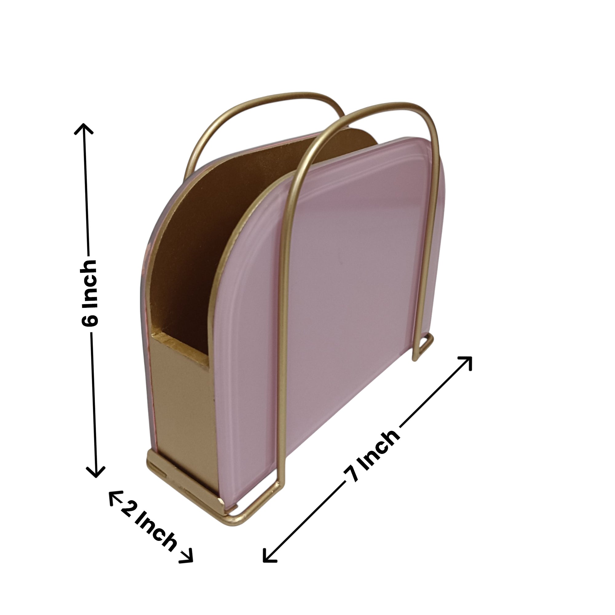 Designer Pink Tissue Holder