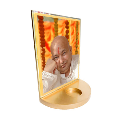 Guruji Swaroop with T-light for Blessings