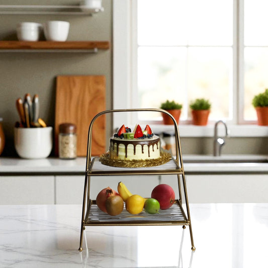 Premium Metal Serving Food Platter