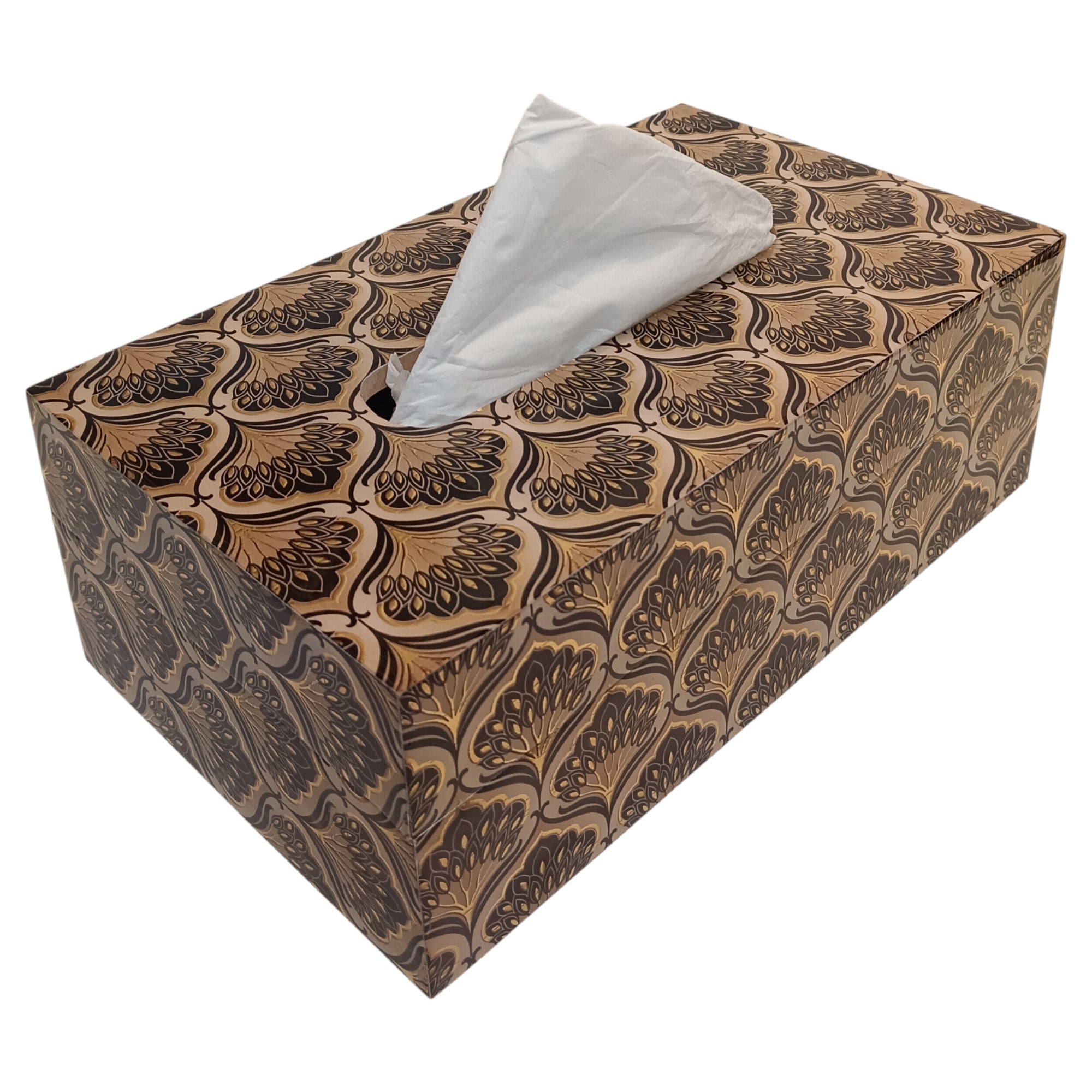 Luxury Taj Design Resin Tissue Box