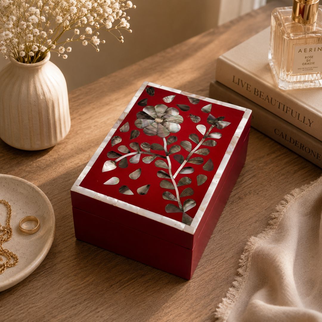 Luxury Handcrafted Decorative Jewellery Box
