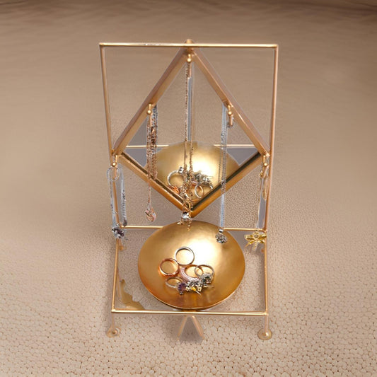 Jewelry Stand With Mirror