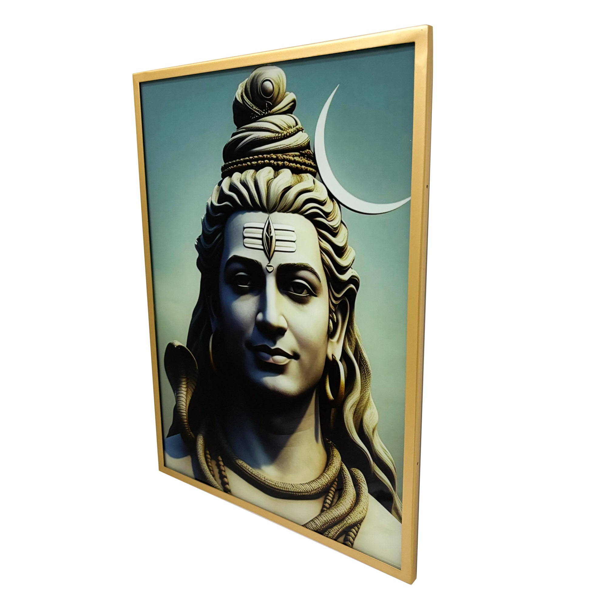 Designer Glass Mahadev Wall Decor for Blessings-TH-5685