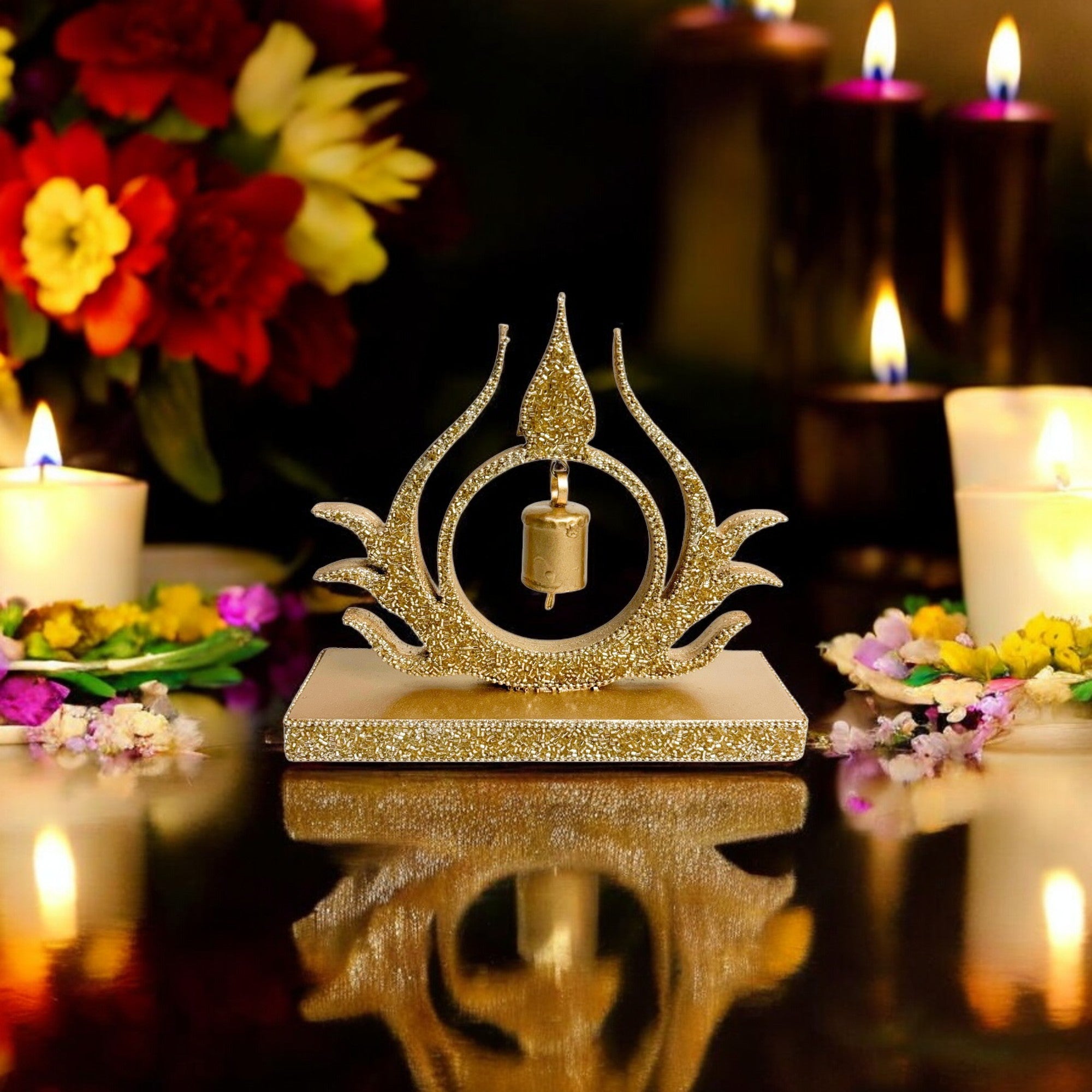 Beaded Mahadev Tabletop for Blessings-TH-5689