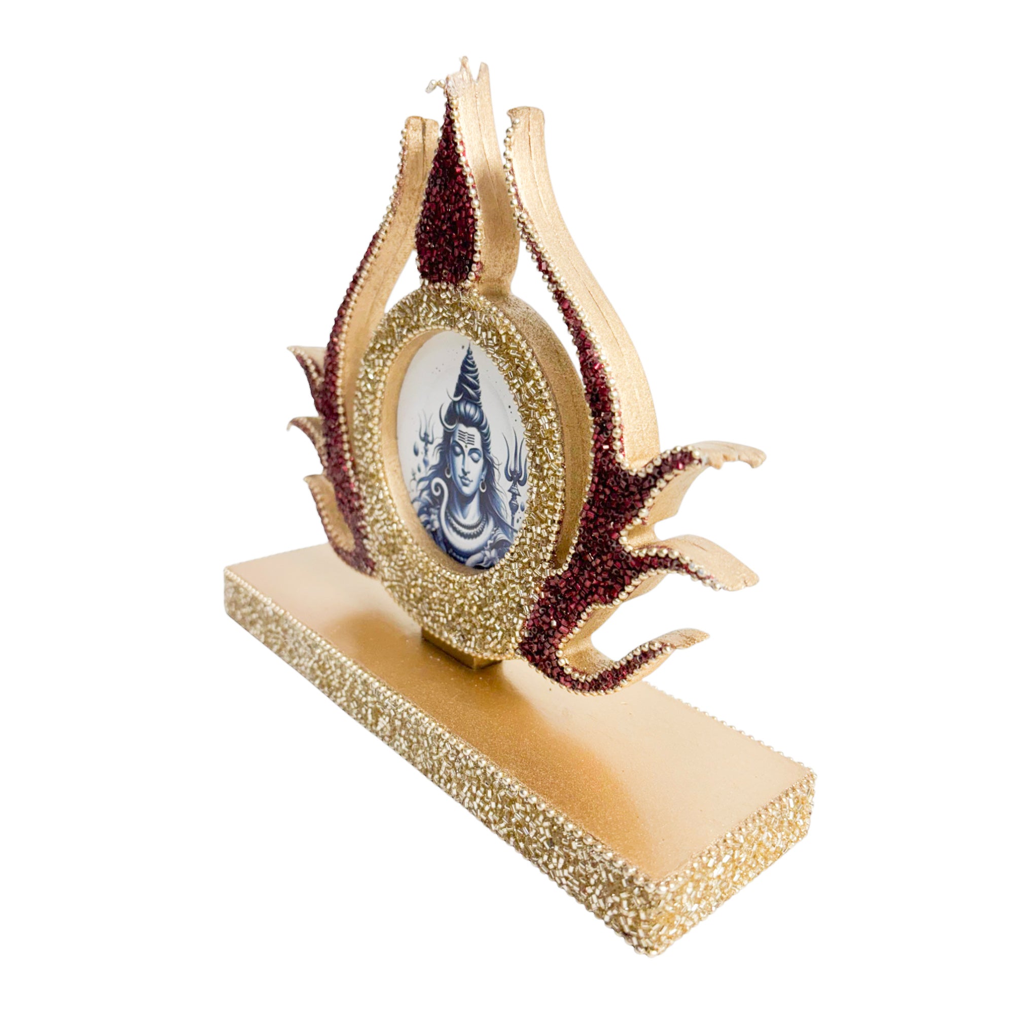 Beaded Mahadev Tabletop for Blessings-TH-5688