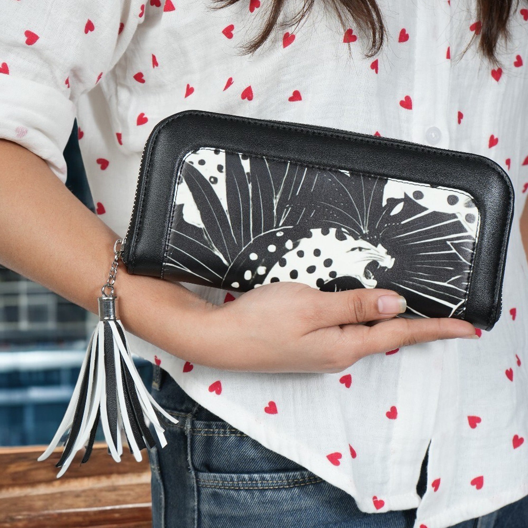 Pine & Panther Clutch Bag