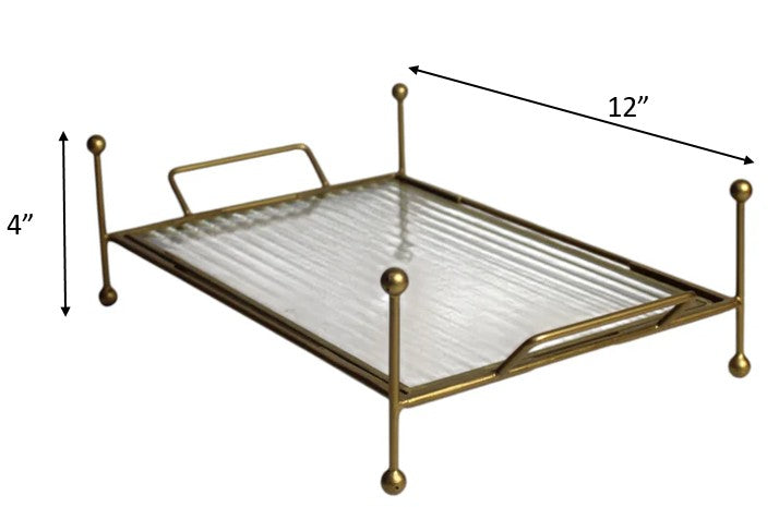 Premium Metal Serving Food Platter
